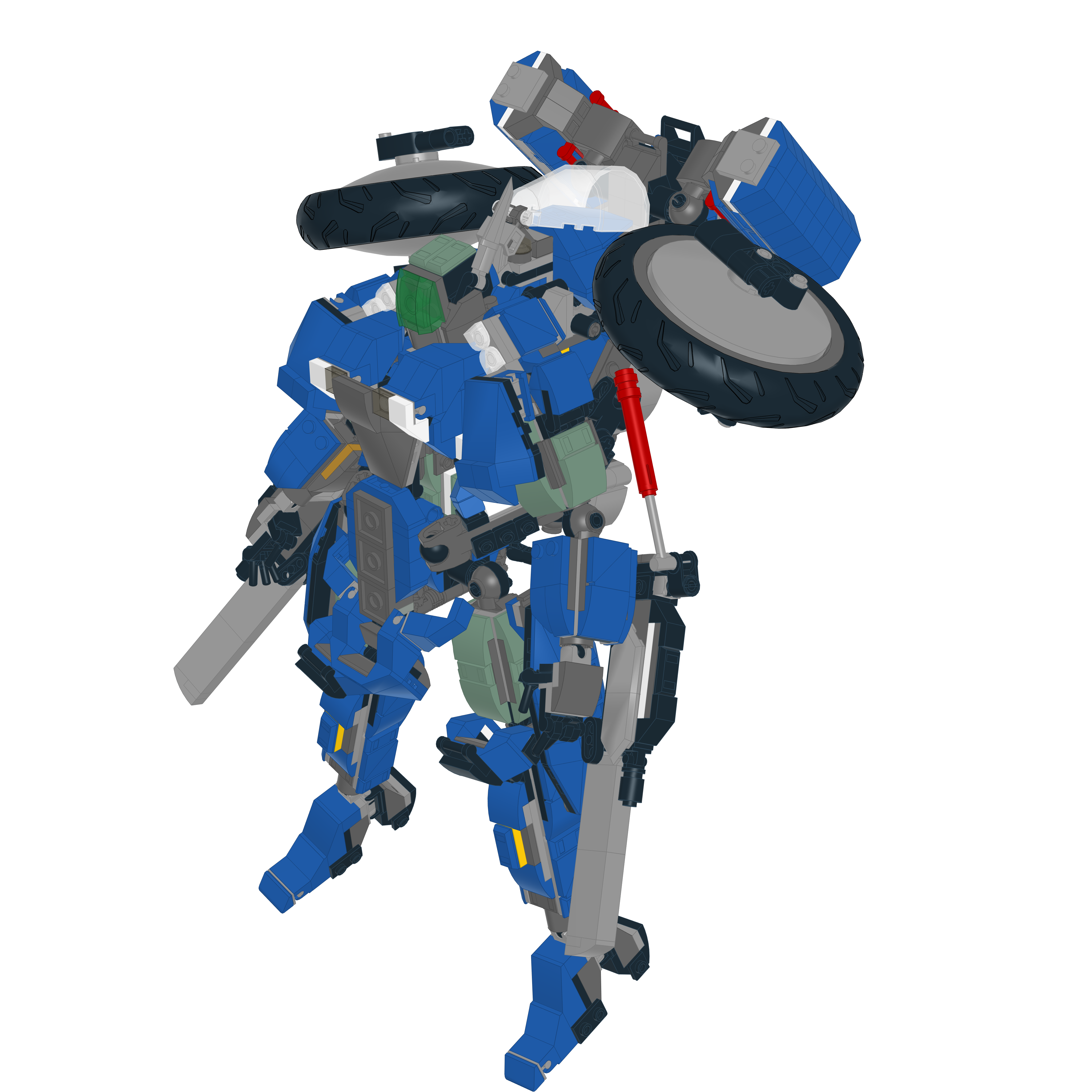 VR-041H SABER // RIDE LEGO® MOC - ARMOR