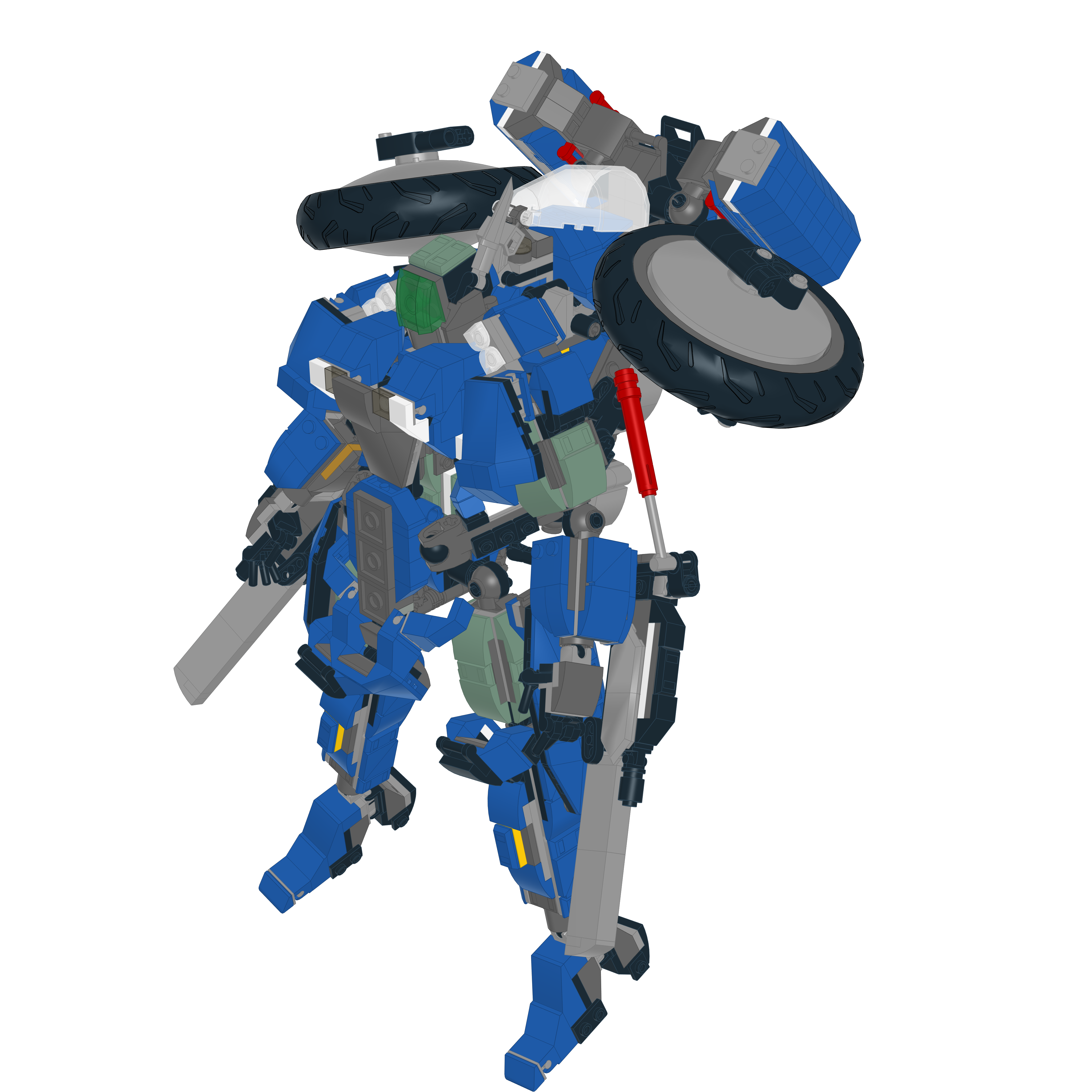 VR-041H SABER // RIDE LEGO® MOC - ARMOR