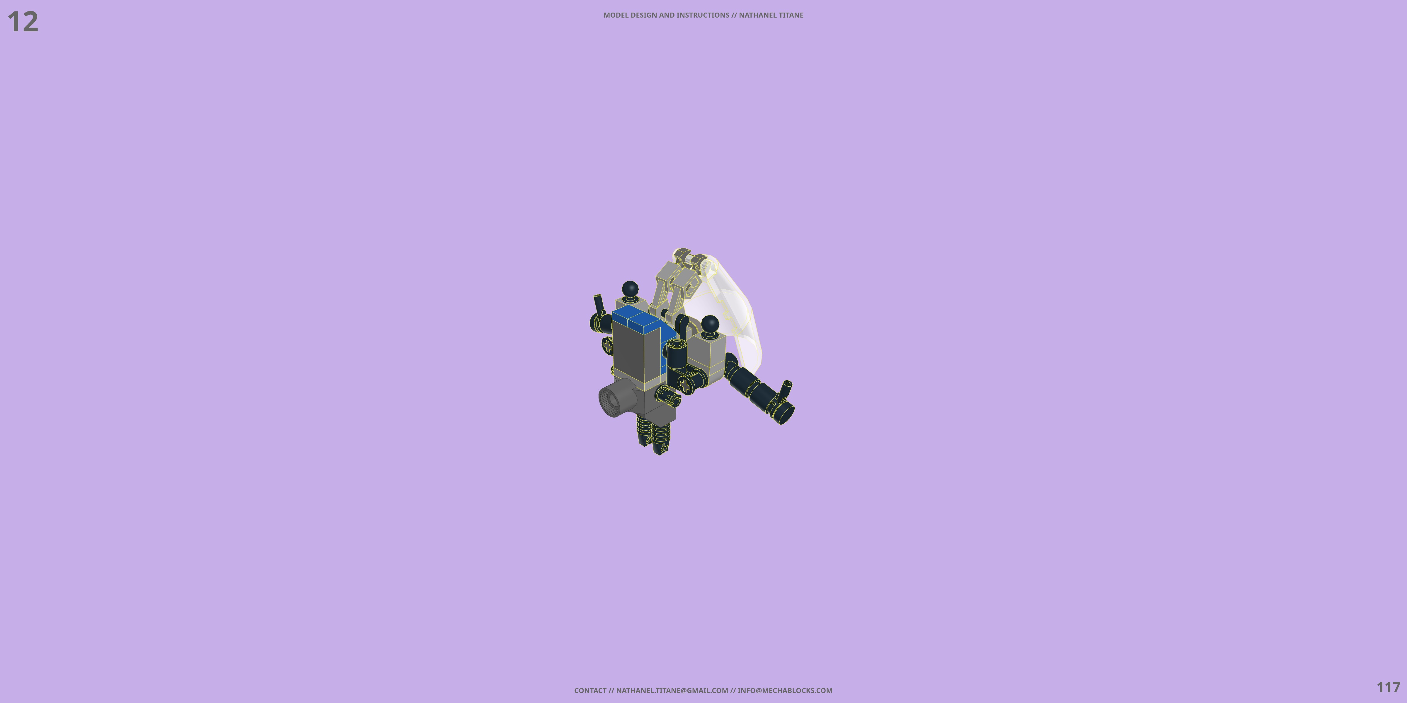VR-041H SABER // RIDE LEGO® MOC - Instruction Sample - Page 3
