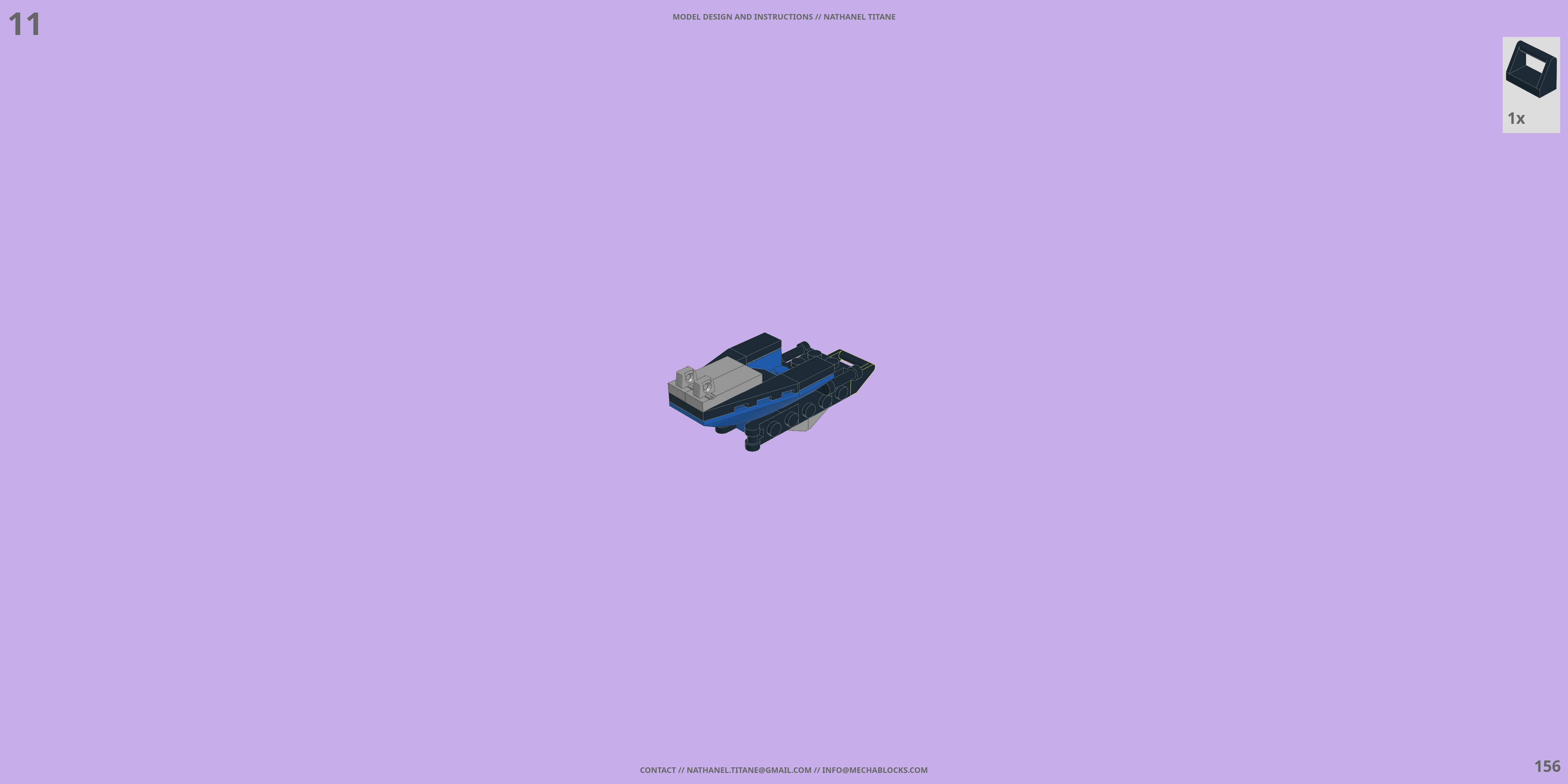 VR-041H SABER // RIDE LEGO® MOC - Instruction Sample - Page 4
