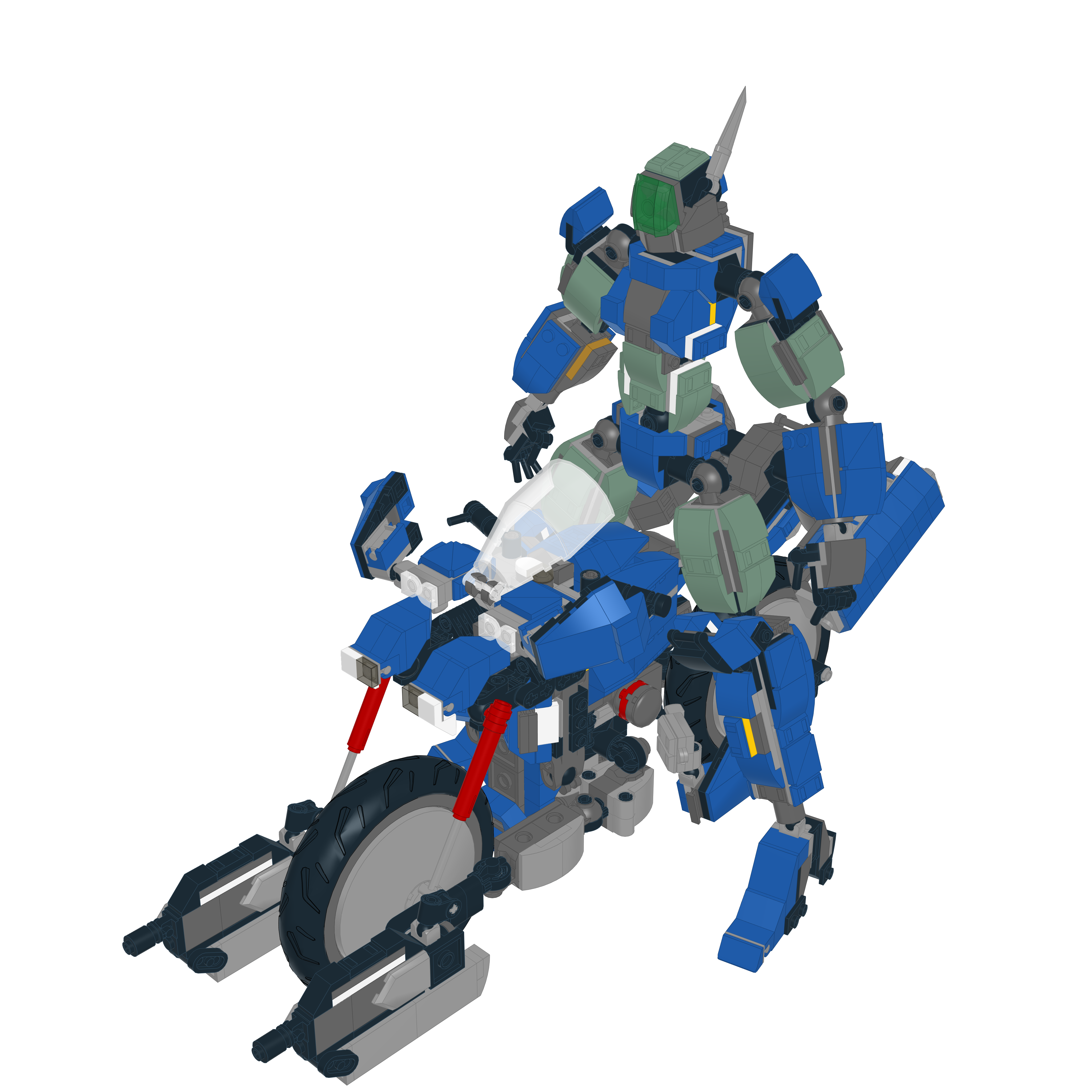 VR-041H SABER // ARMOR LEGO® MOC - RIDE