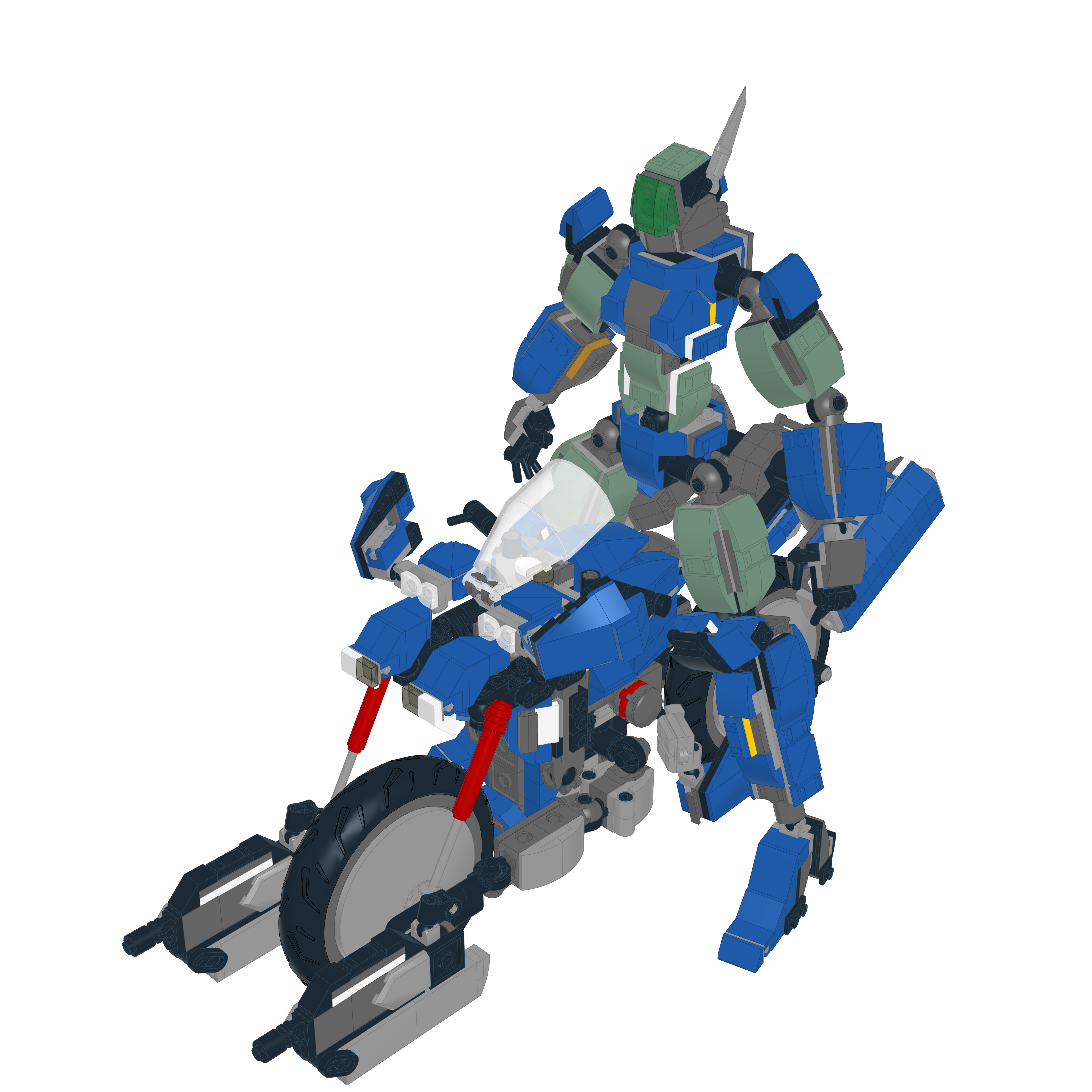 VR-041H SABER // ARMOR LEGO® MOC - RIDE