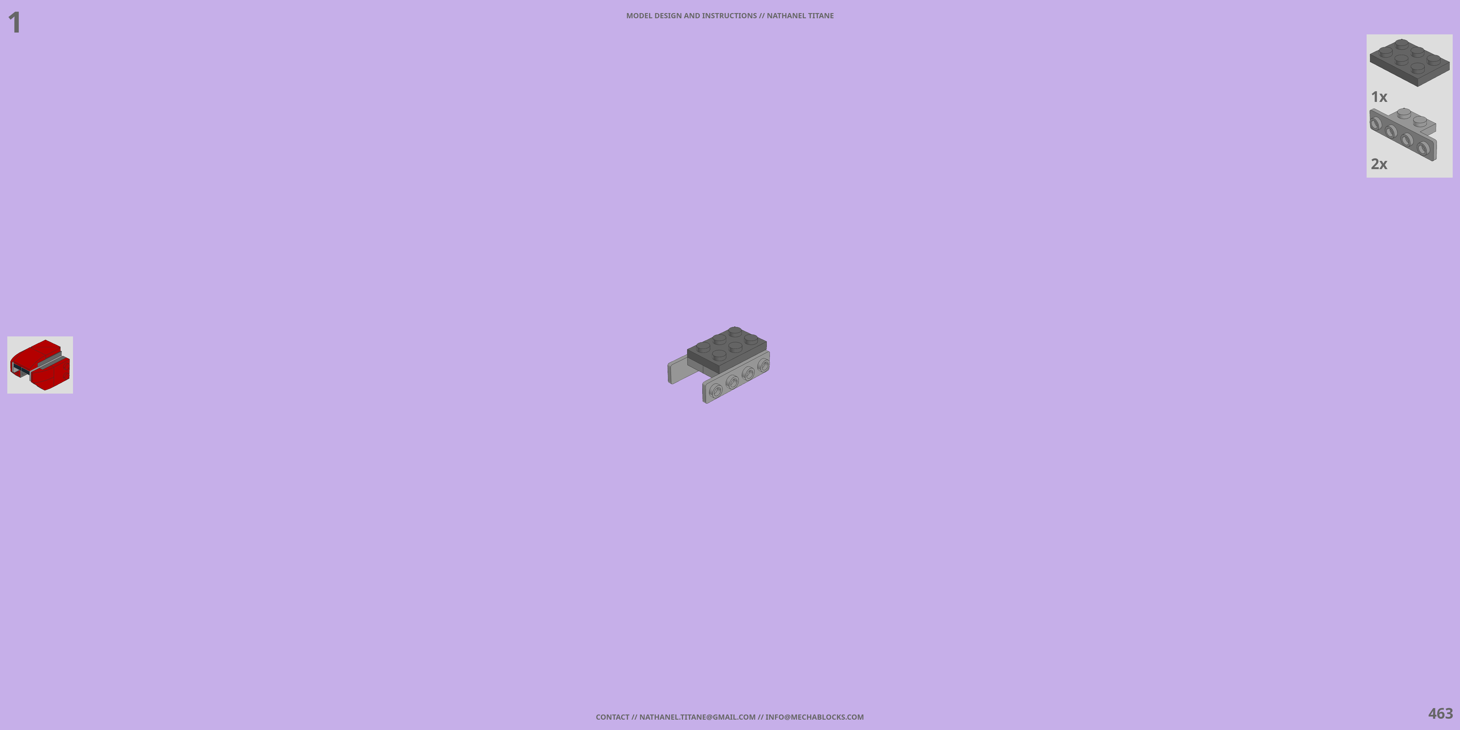VRS-077F INTRUDER GATE // RIDE LEGO® MOC - Instruction Sample - Page 6