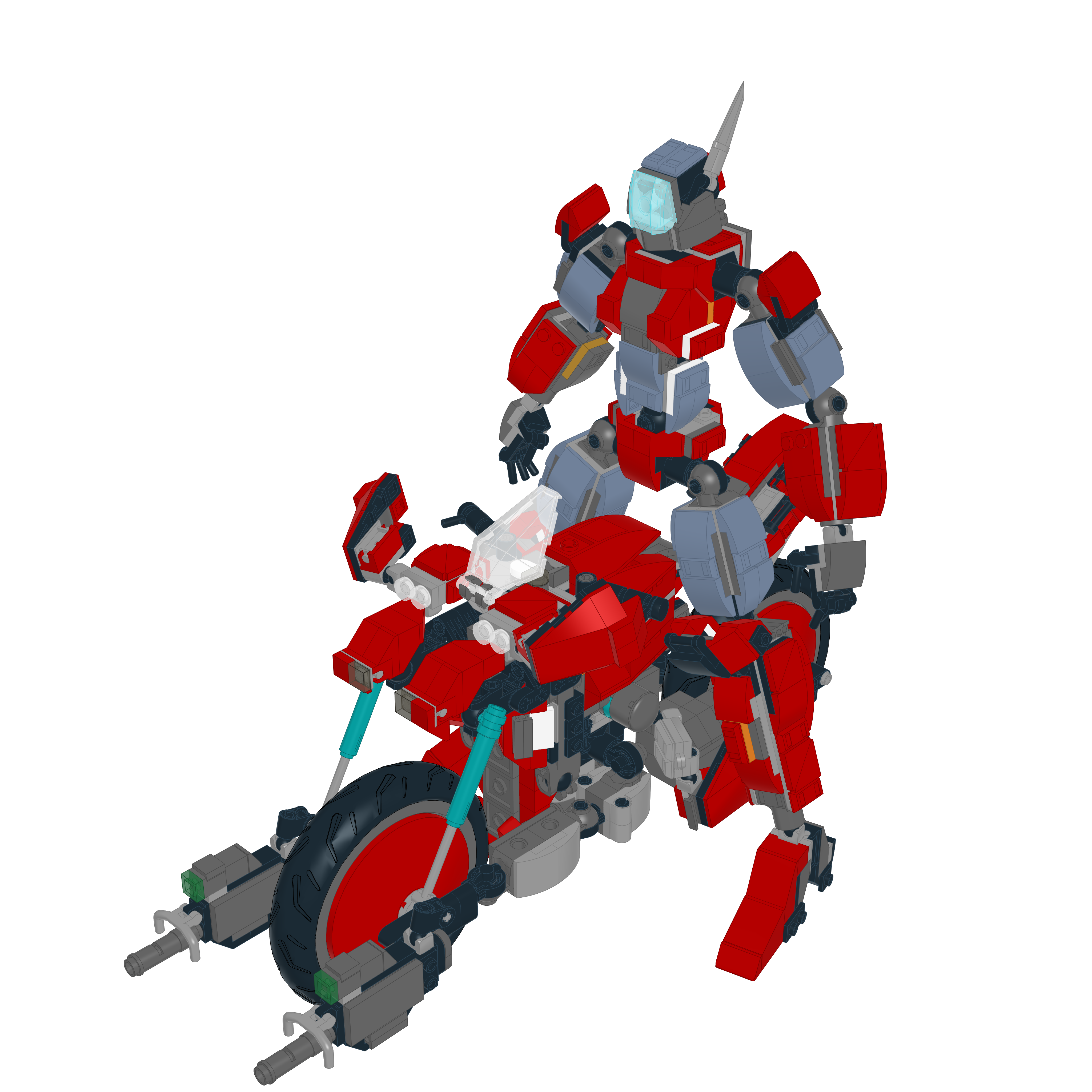 VRS-077F INTRUDER GATE // ARMOR LEGO® MOC - RIDE