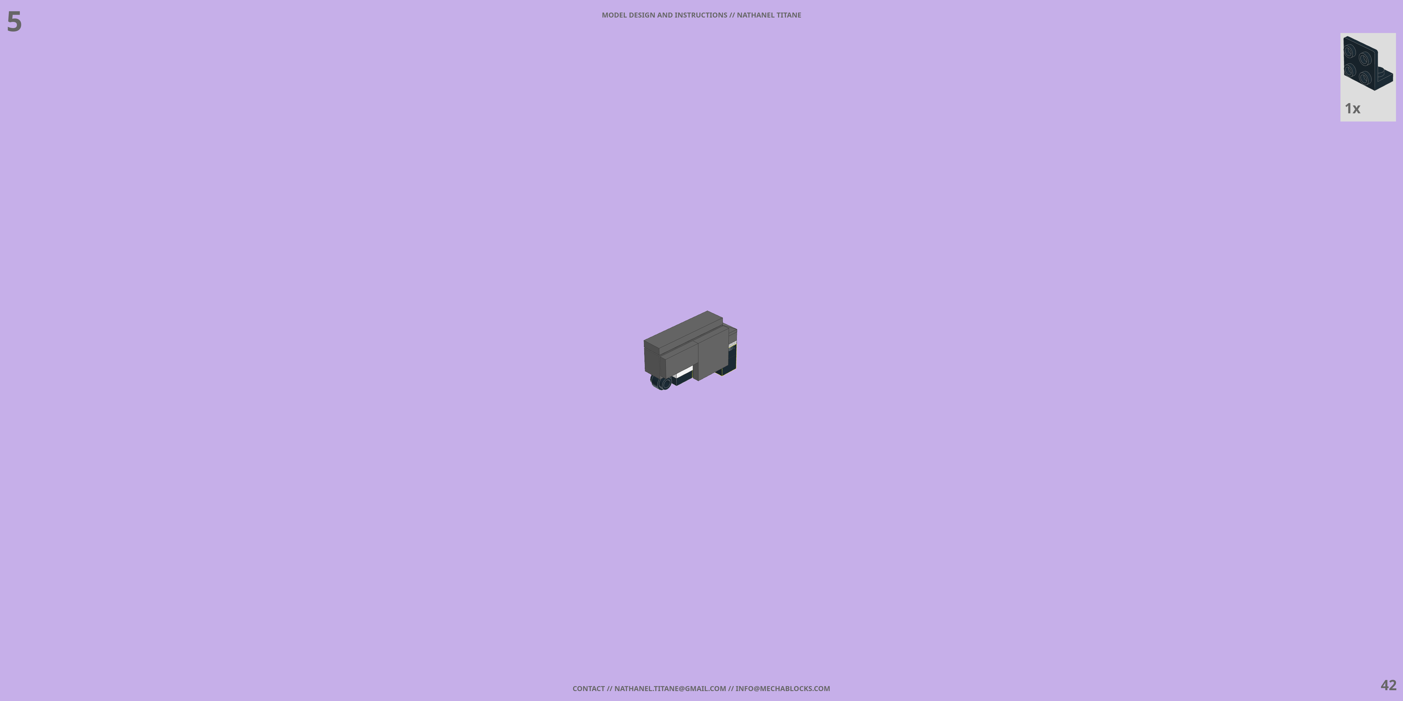 SAP-01G SENTINEL LEGO® MOC - Instruction Sample - Page 4