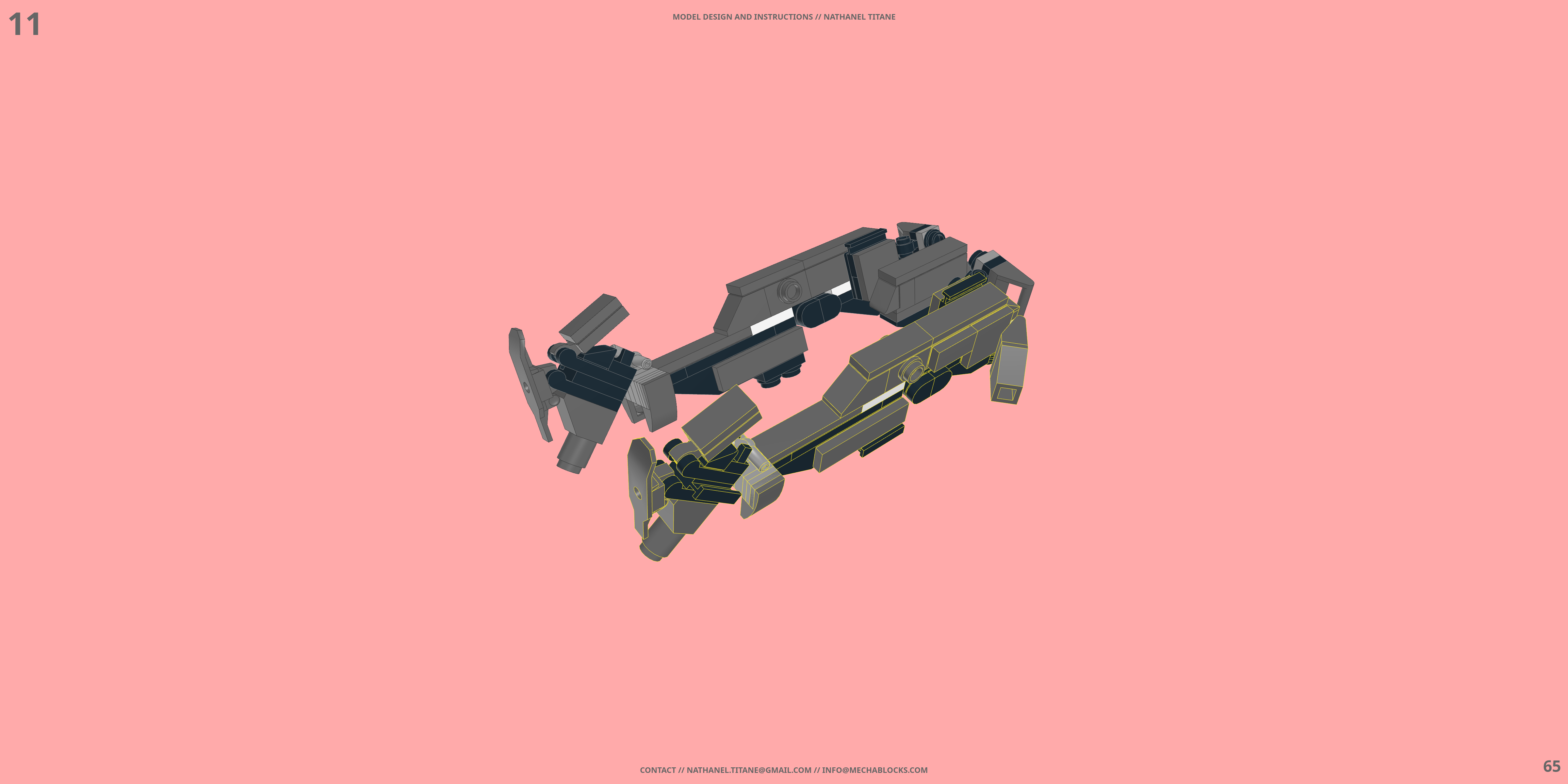 SAP-01G SENTINEL LEGO® MOC - Instruction Sample - Page 5
