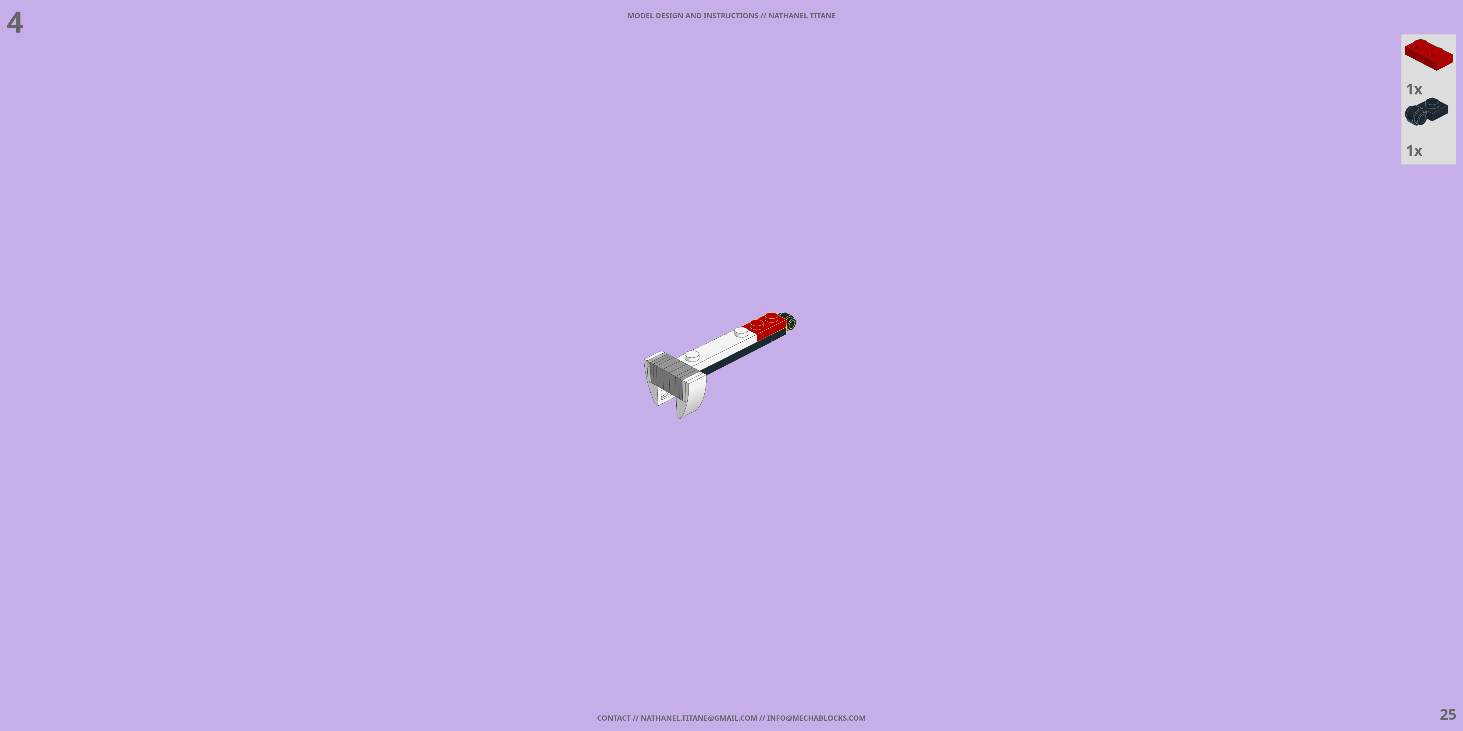 SAP-02W SHIROKAMI LEGO® MOC - Instruction Sample - Page 2