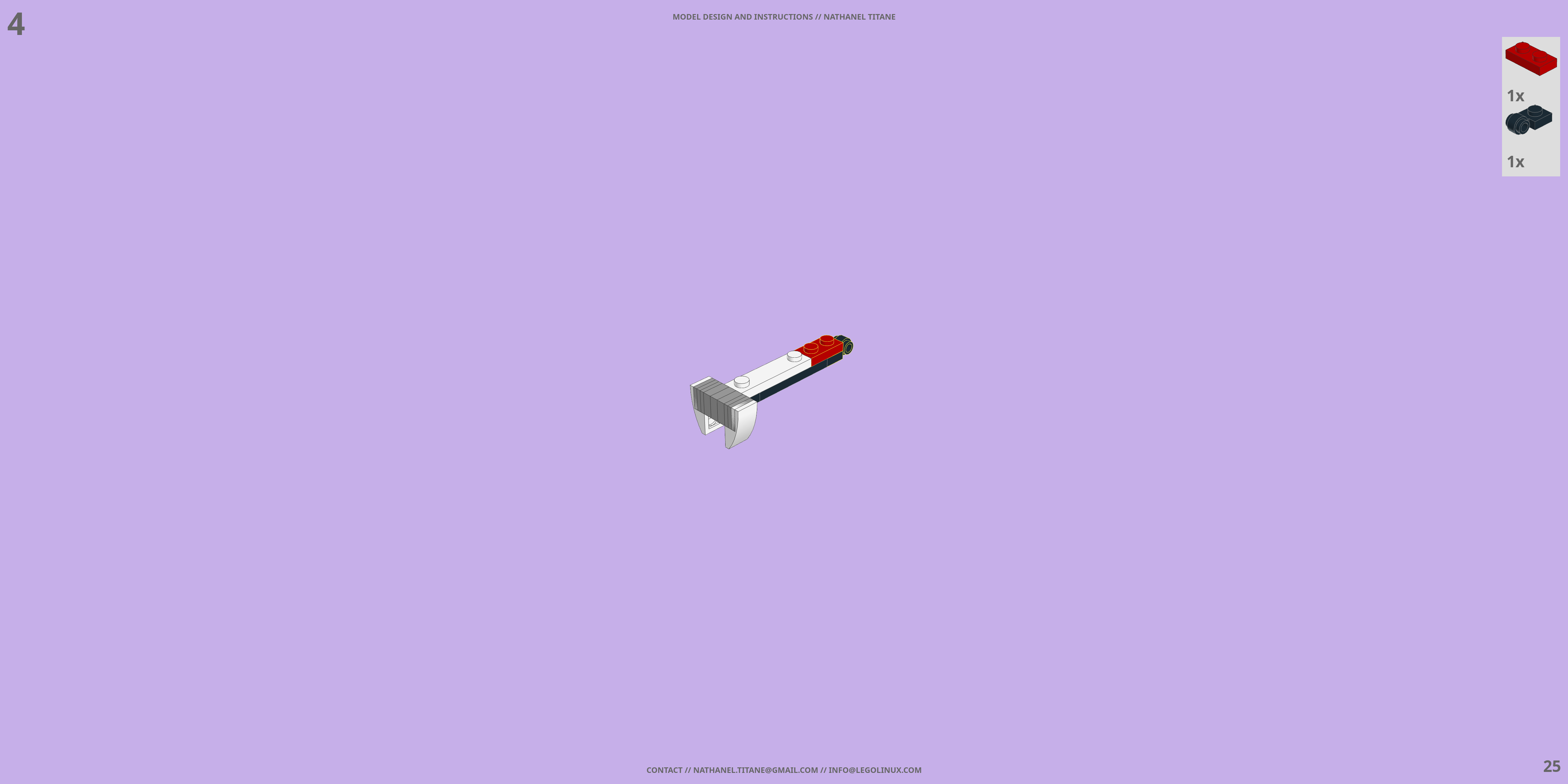 SAP-02W SHIROKAMI LEGO® MOC - Instruction Sample - Page 3
