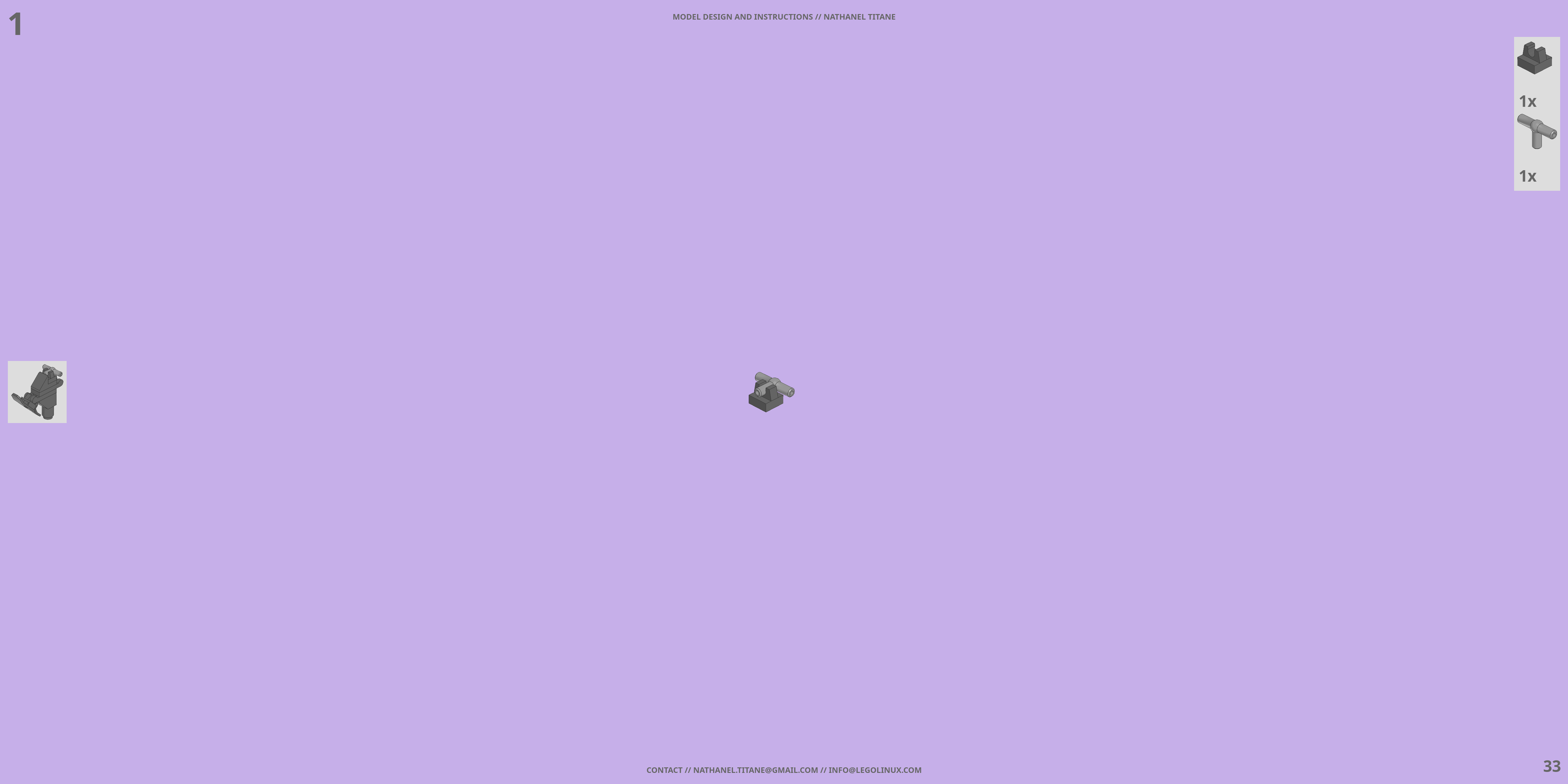 SAP-03T ORYX LEGO® MOC - Instruction Sample - Page 3