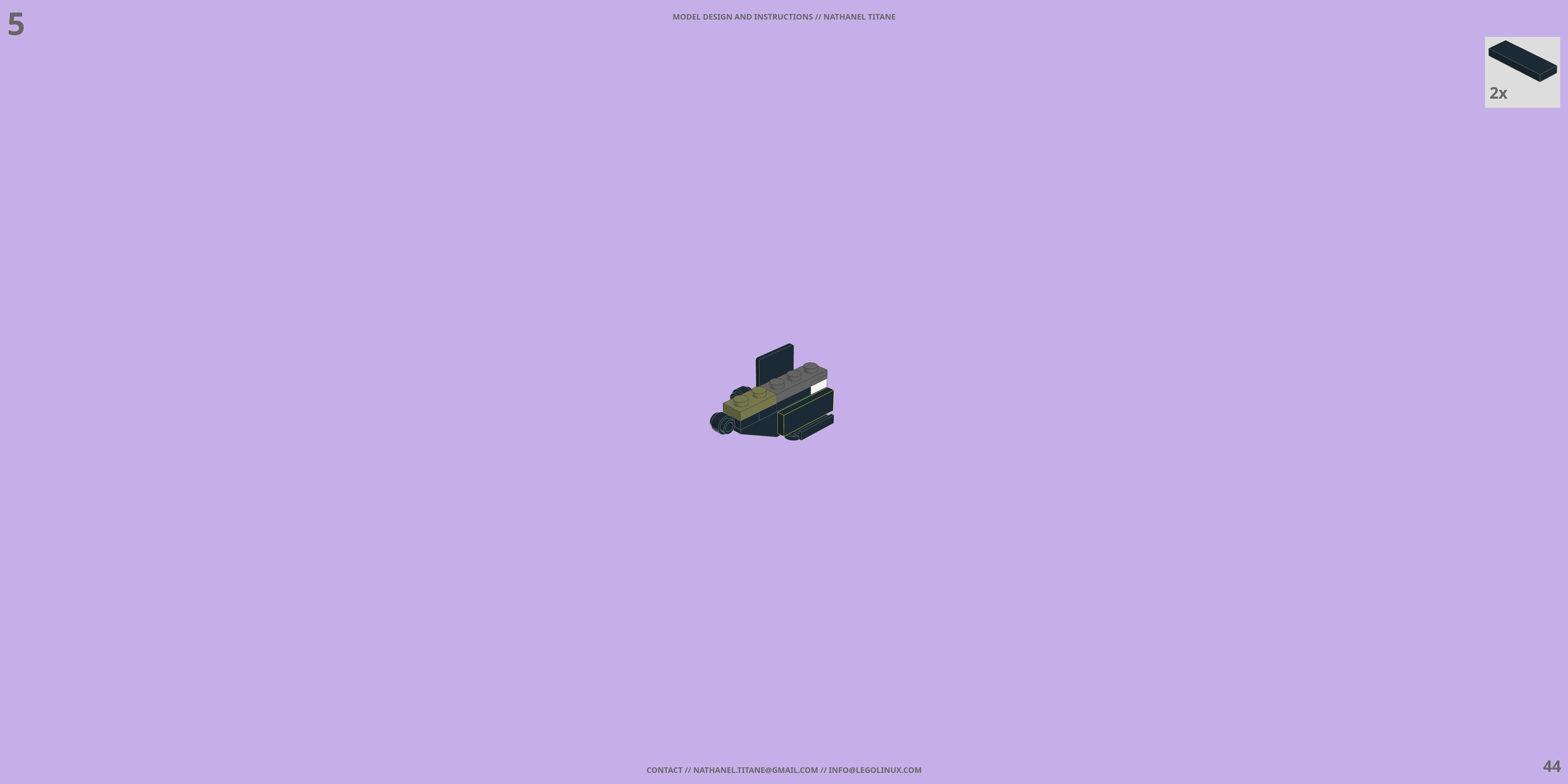 SAP-03T ORYX LEGO® MOC - Instruction Sample - Page 4