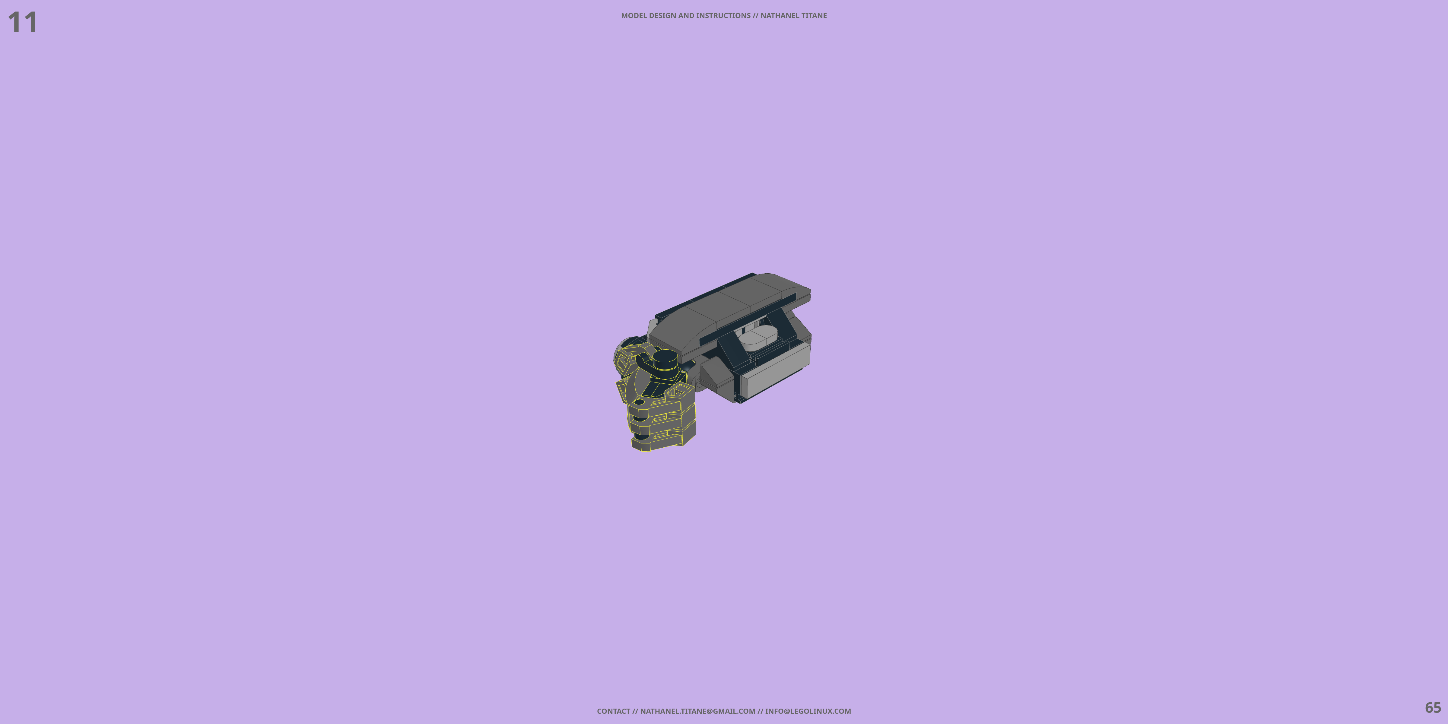 TH-NX-01 BUSHWACKER // TANK LEGO® MOC - Instruction Sample - Page 5