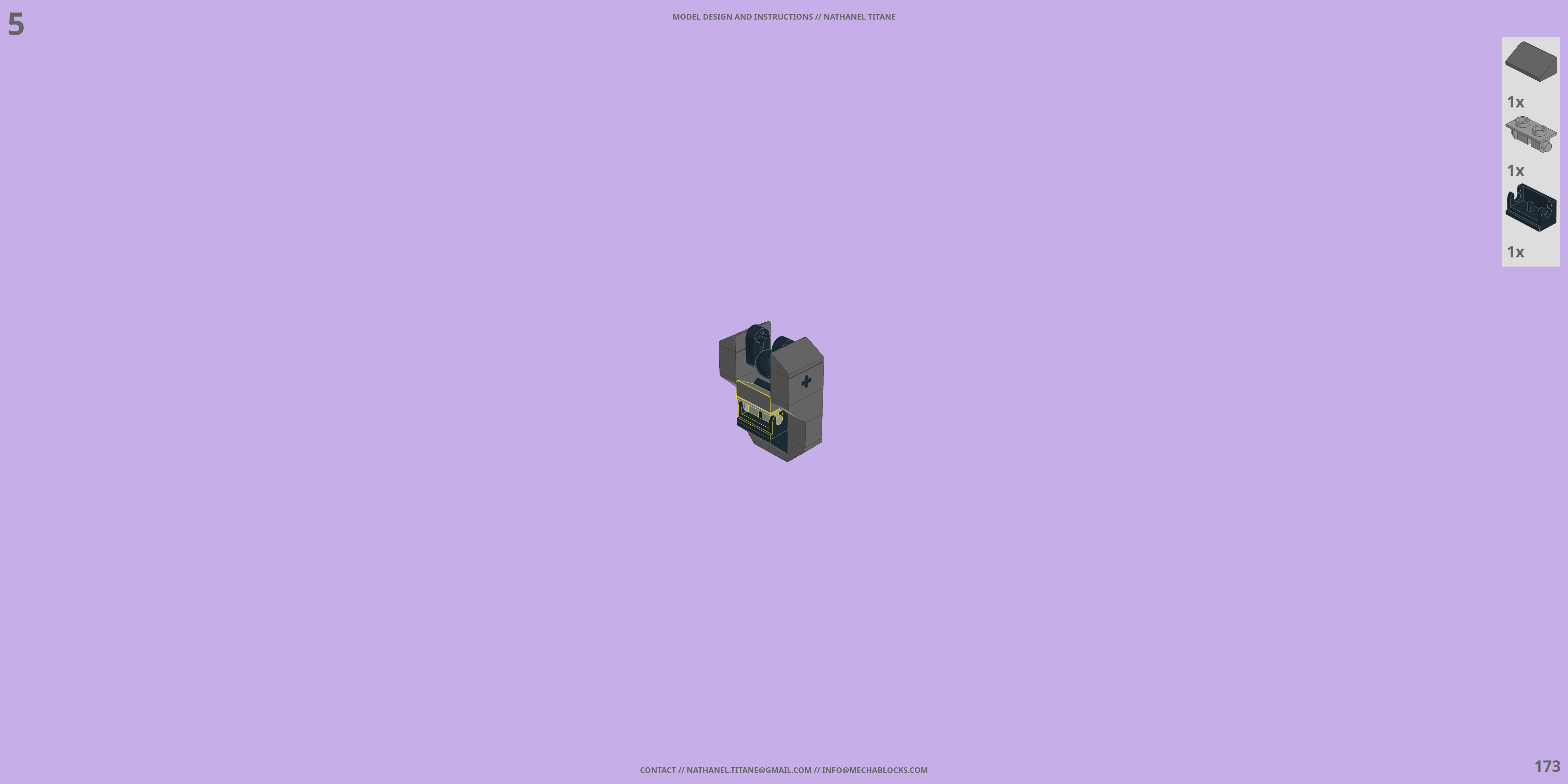 TH-NX-01 BUSHWACKER // TANK LEGO® MOC - Instruction Sample - Page 6