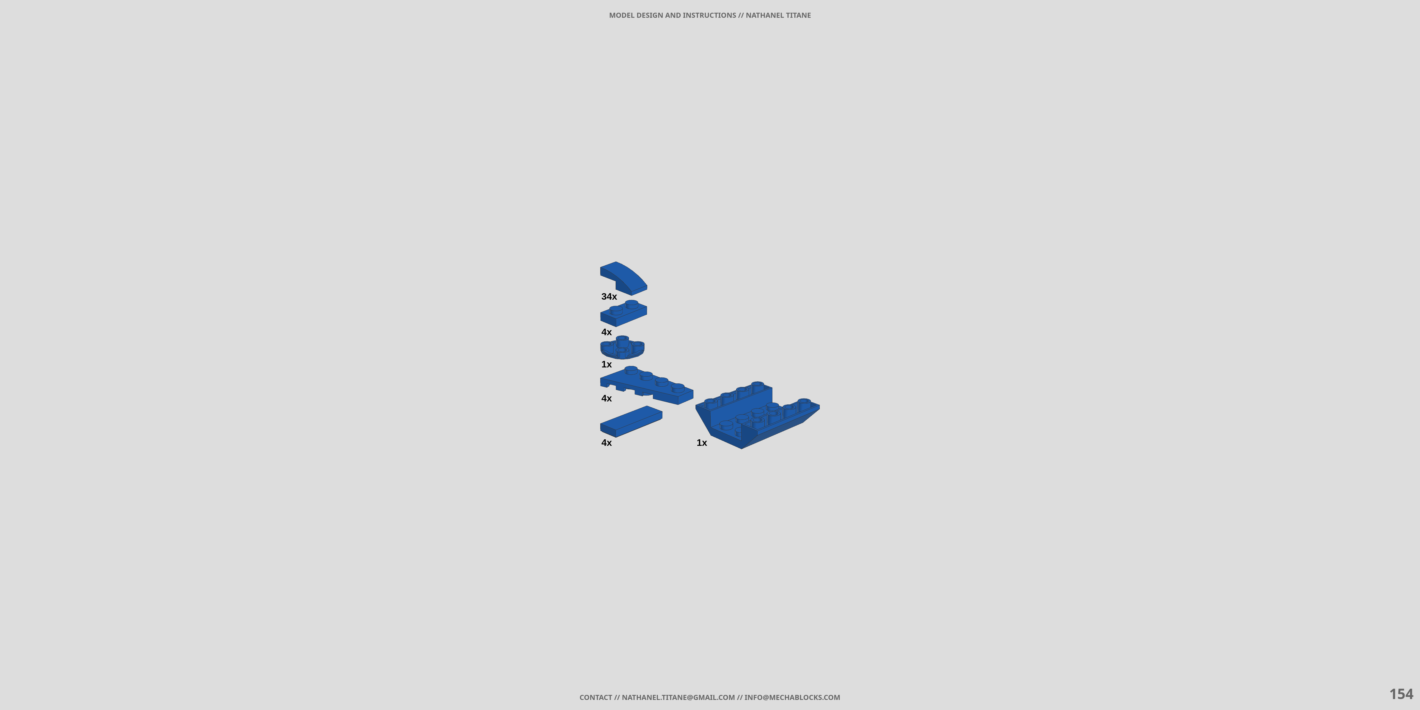 TACHIKOMA LEGO® MOC - Instruction Sample - Page 6