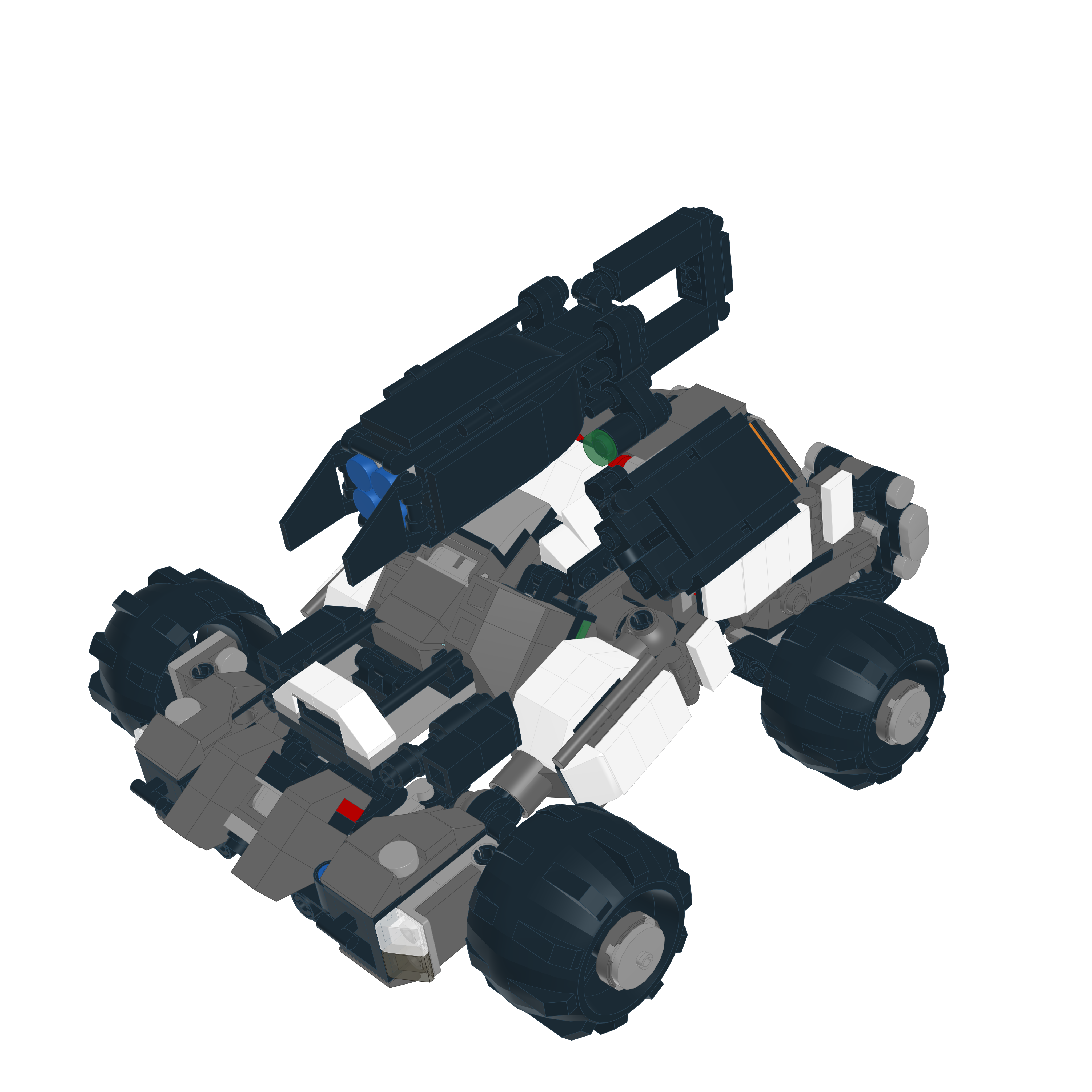 KX-7259 LANCER // TITAN LEGO® MOC - ROVER
