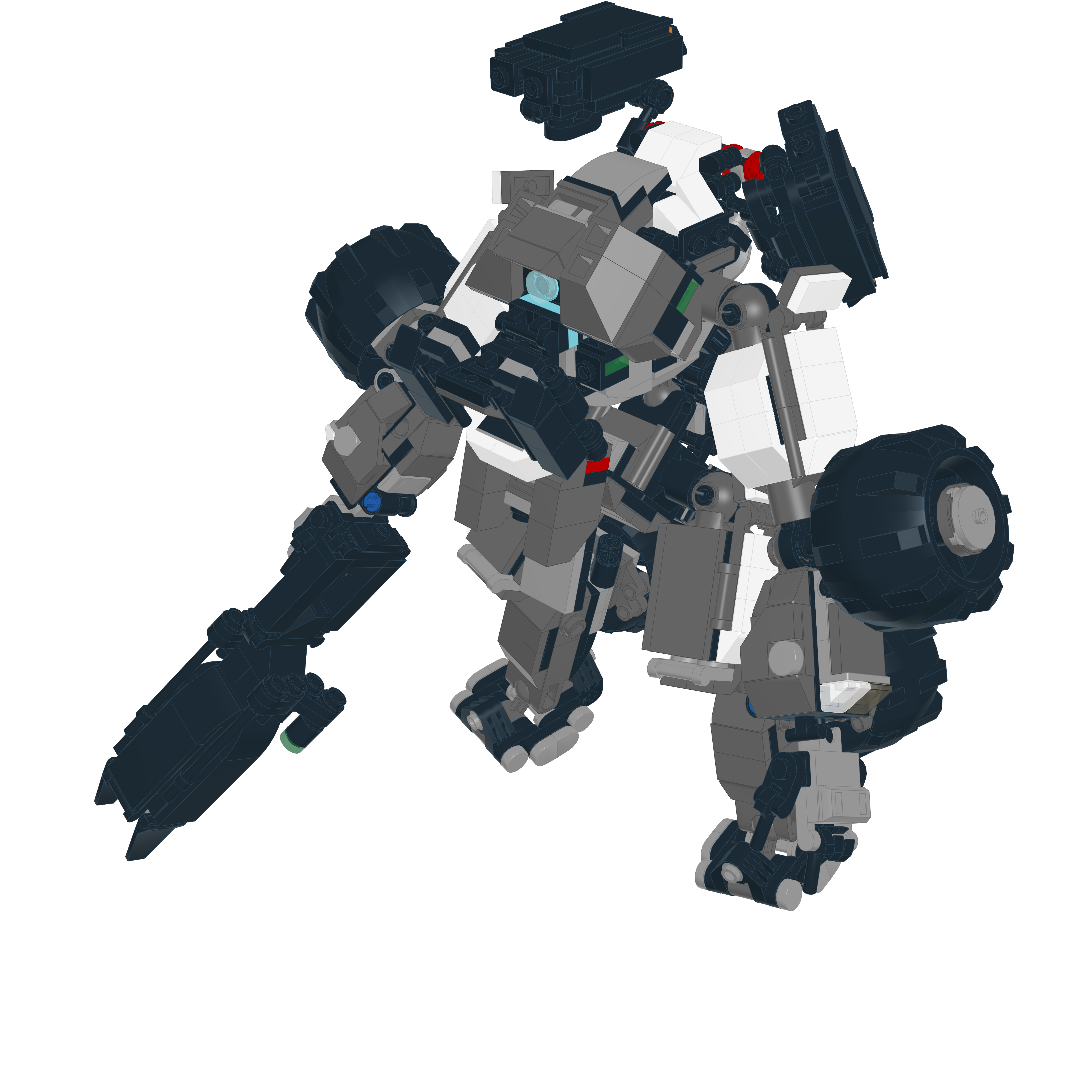 KX-7259 LANCER // ROVER LEGO® MOC - TITAN