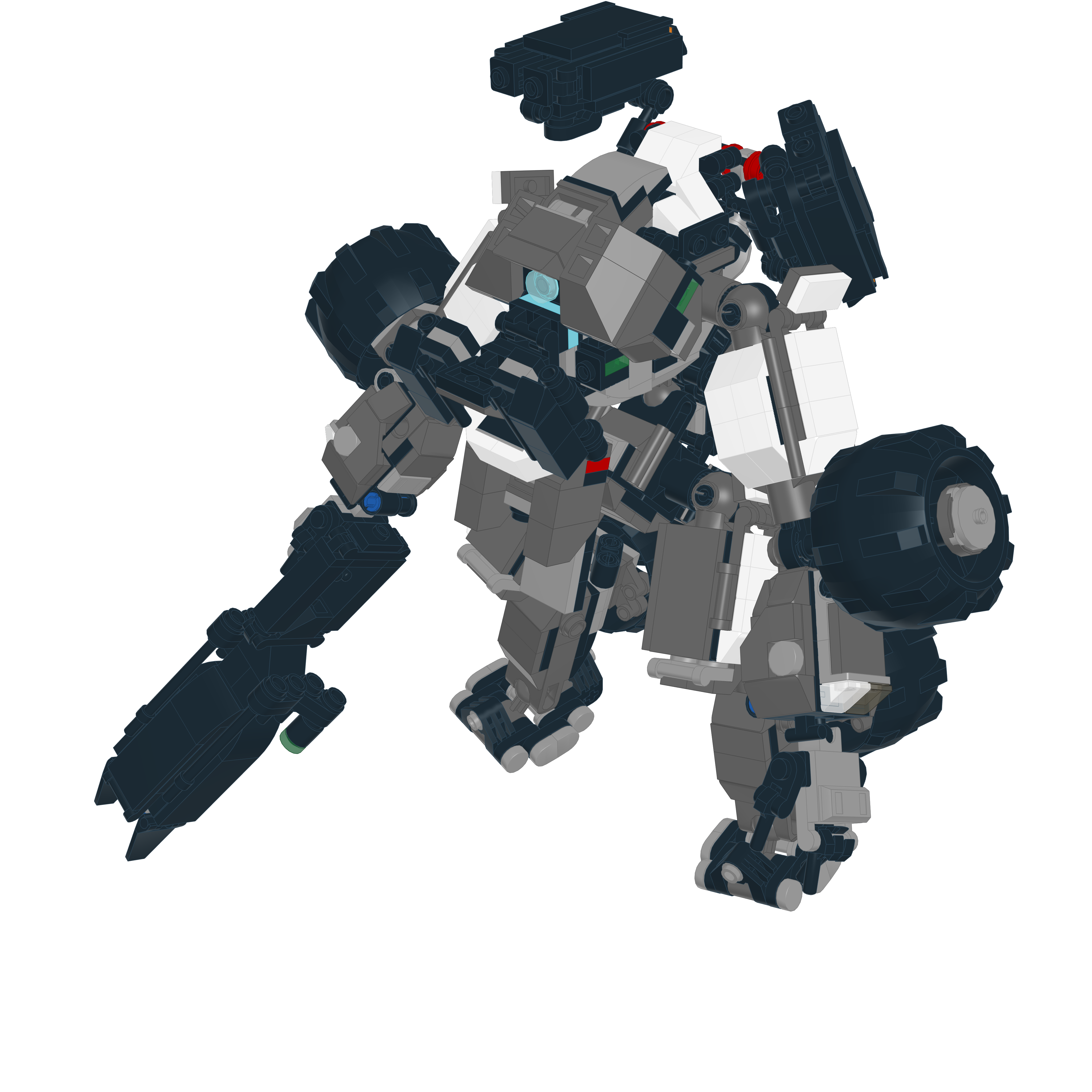 KX-7259 LANCER // ROVER LEGO® MOC - TITAN