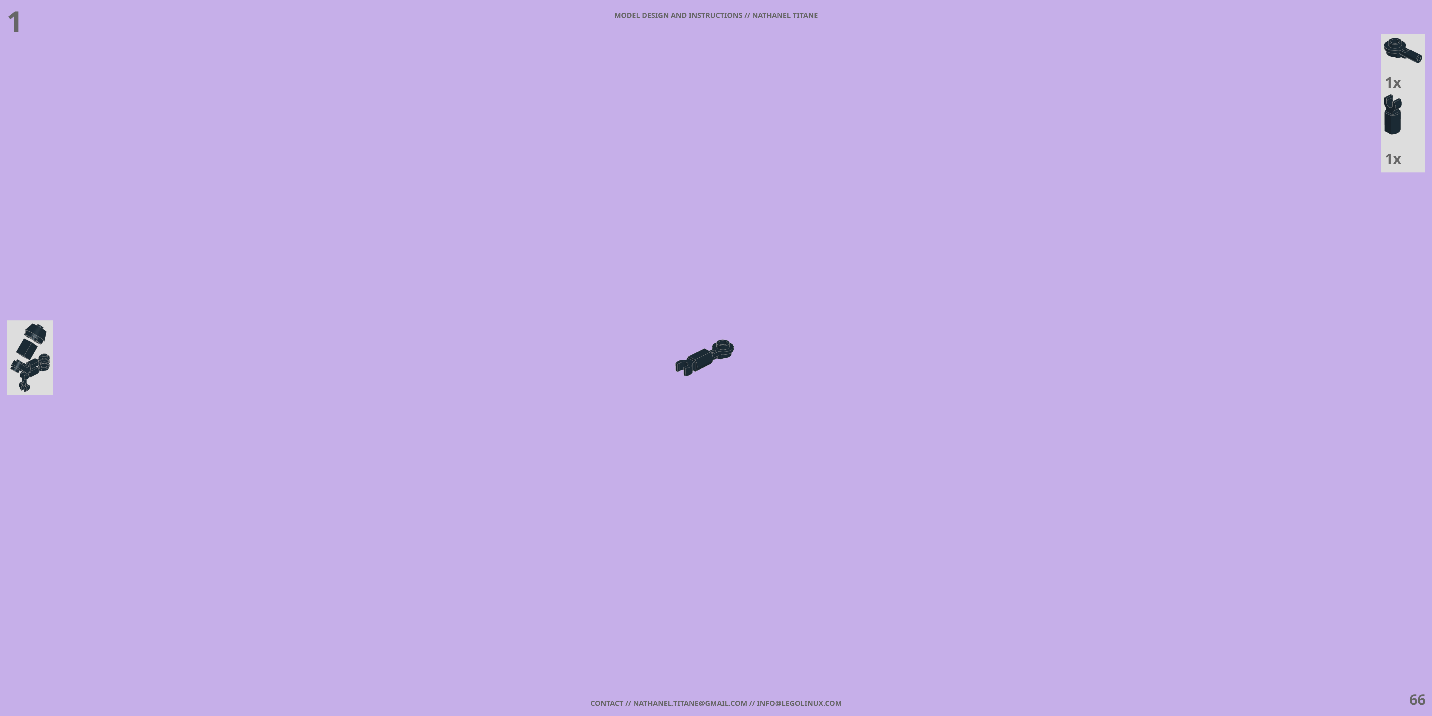 KX-7737 KUMO // ROVER LEGO® MOC - Instruction Sample - Page 3