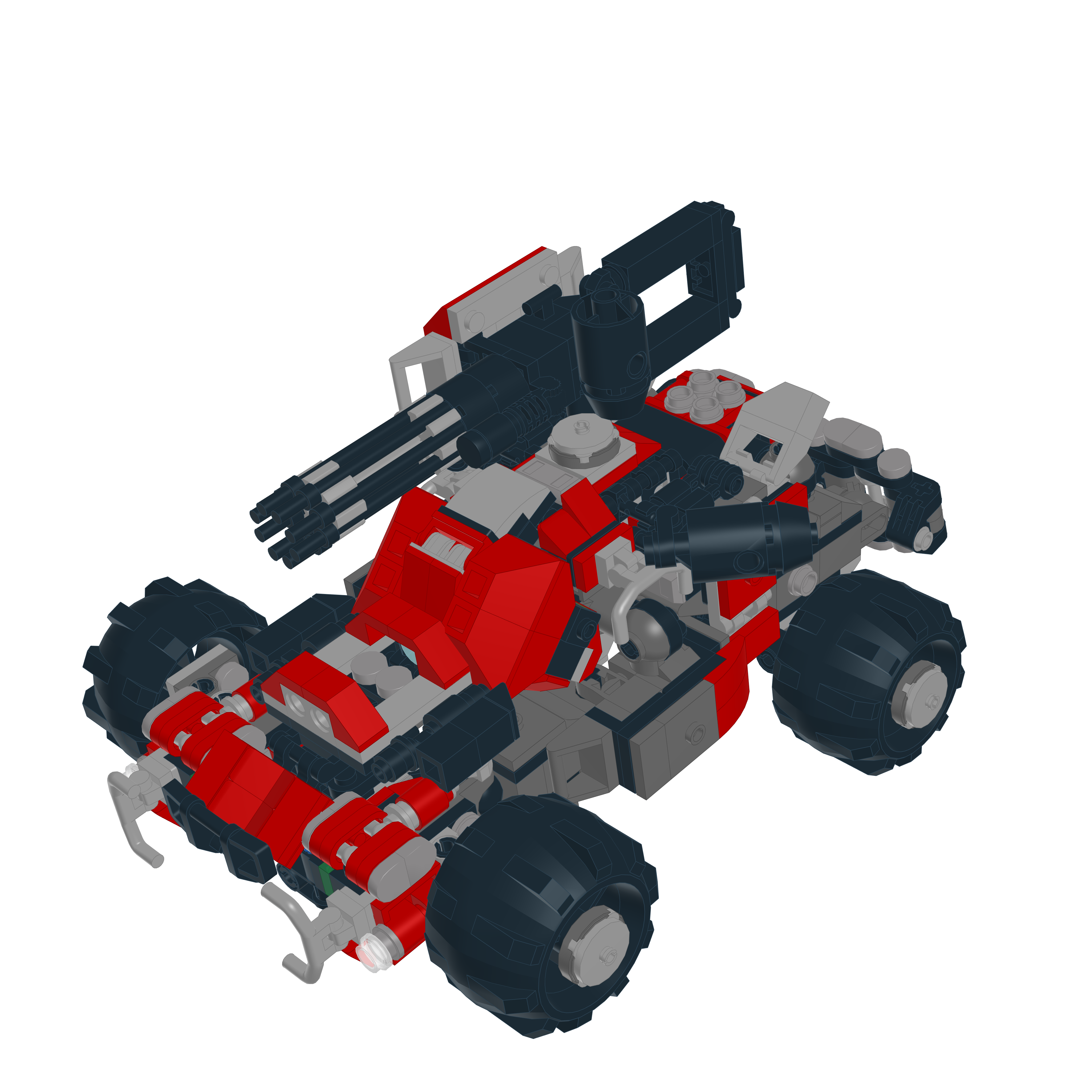 KX-7737 KUMO // TITAN LEGO® MOC - ROVER