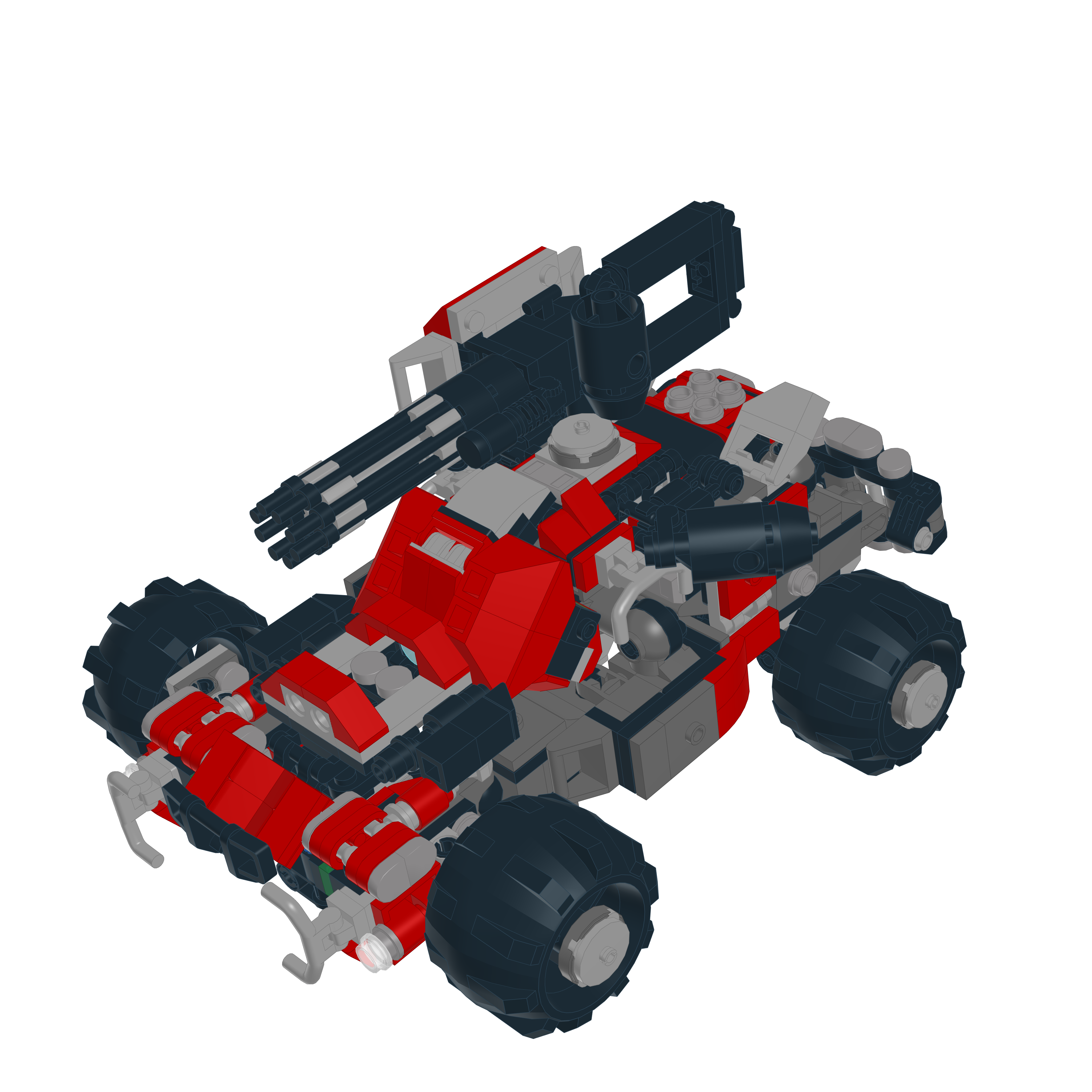 KX-7737 KUMO // TITAN LEGO® MOC - ROVER