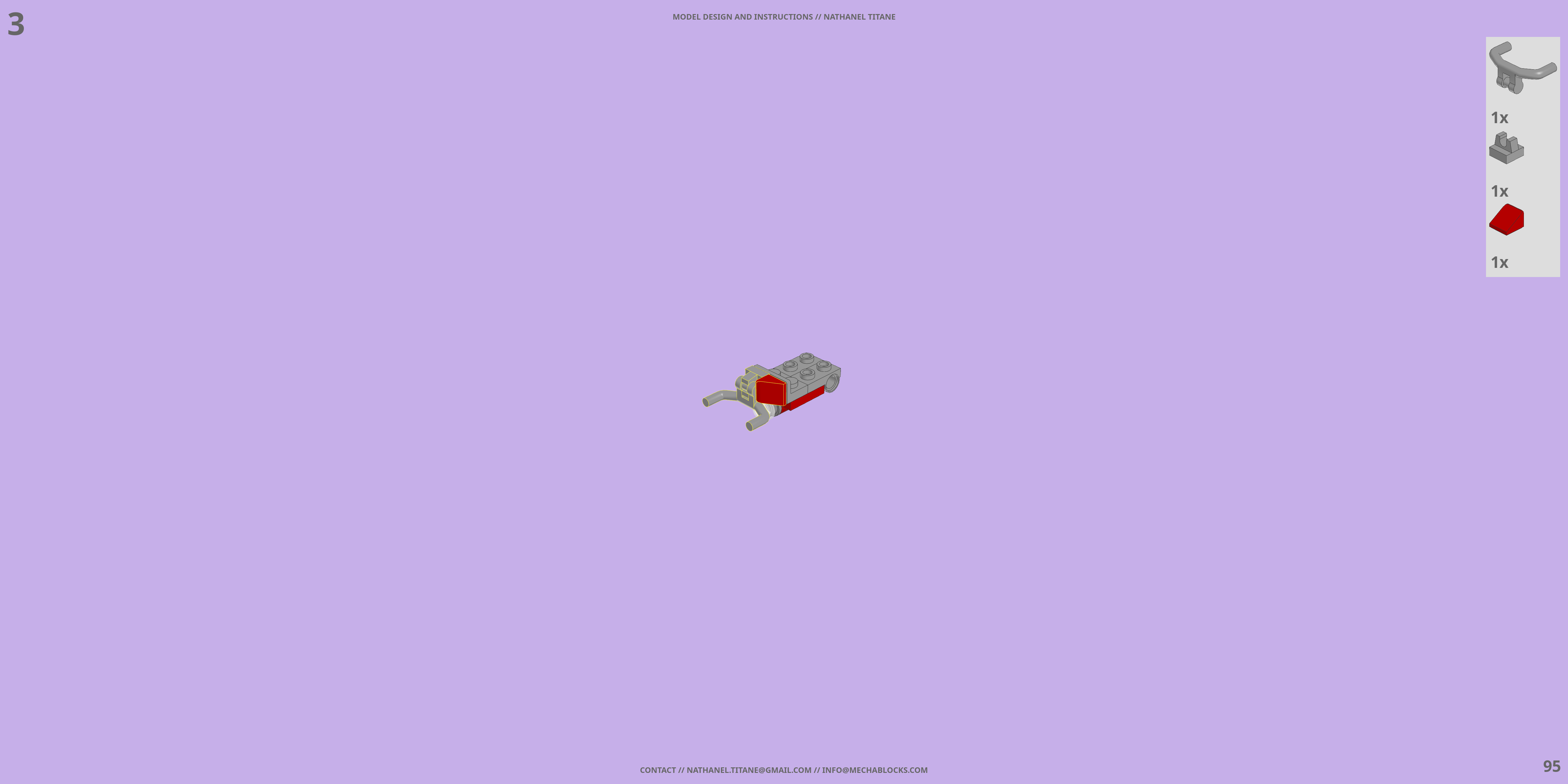 KX-7737 KUMO // TITAN LEGO® MOC - Instruction Sample - Page 4