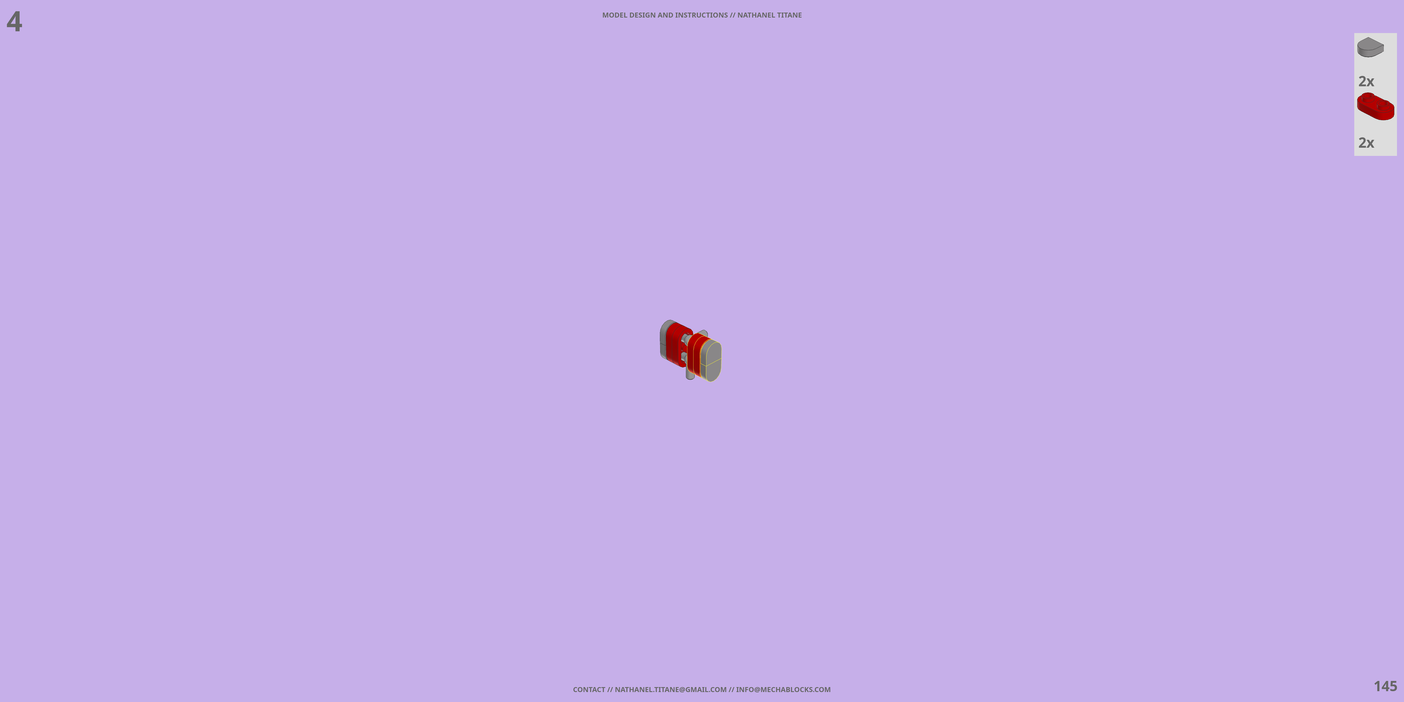 KX-7737 KUMO // TITAN LEGO® MOC - Instruction Sample - Page 5