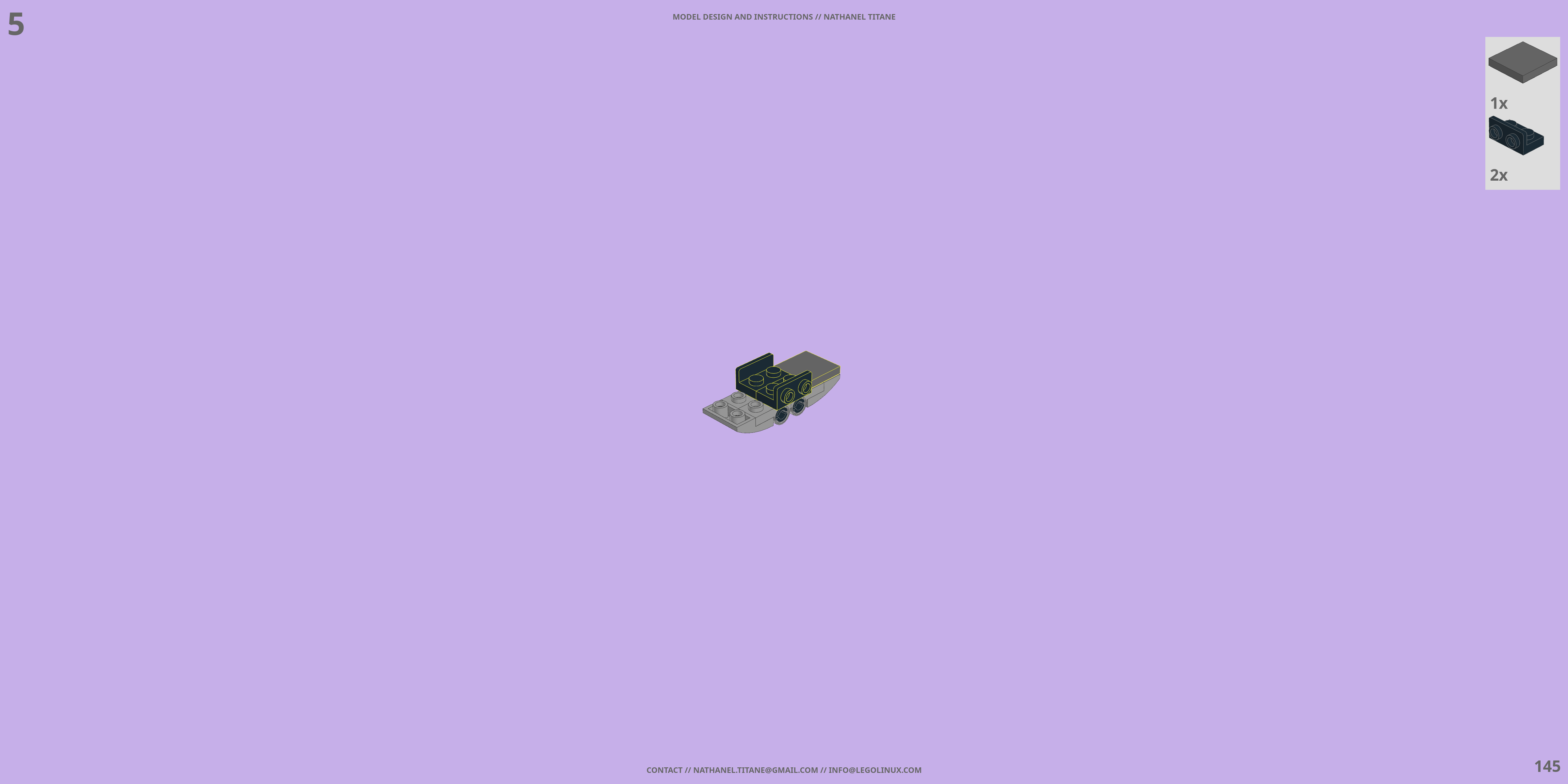 RT-7138 FIREBAT // ROVER LEGO® MOC - Instruction Sample - Page 5