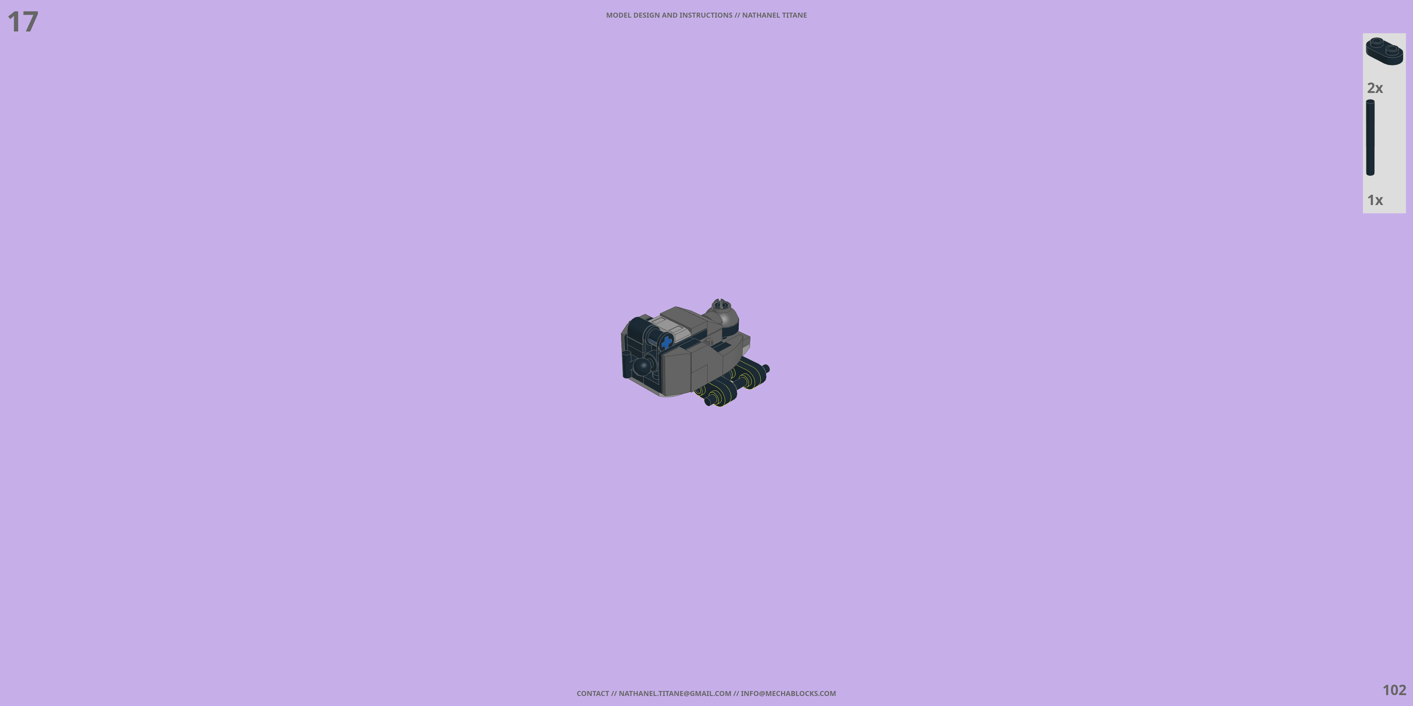 RT-7138 FIREBAT // TITAN LEGO® MOC - Instruction Sample - Page 4