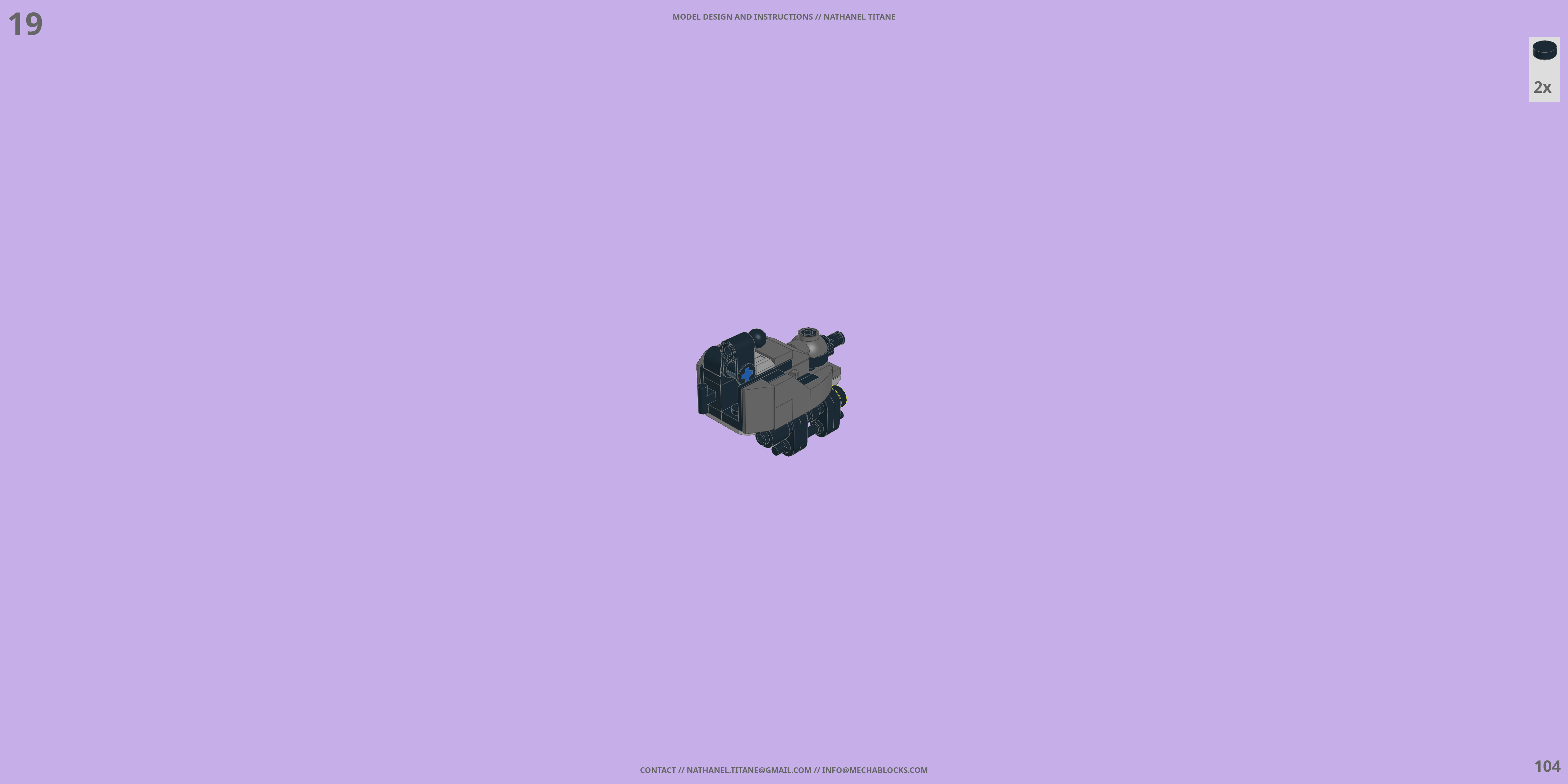 RT-7139 ROTOR // ROVER LEGO® MOC - Instruction Sample - Page 4