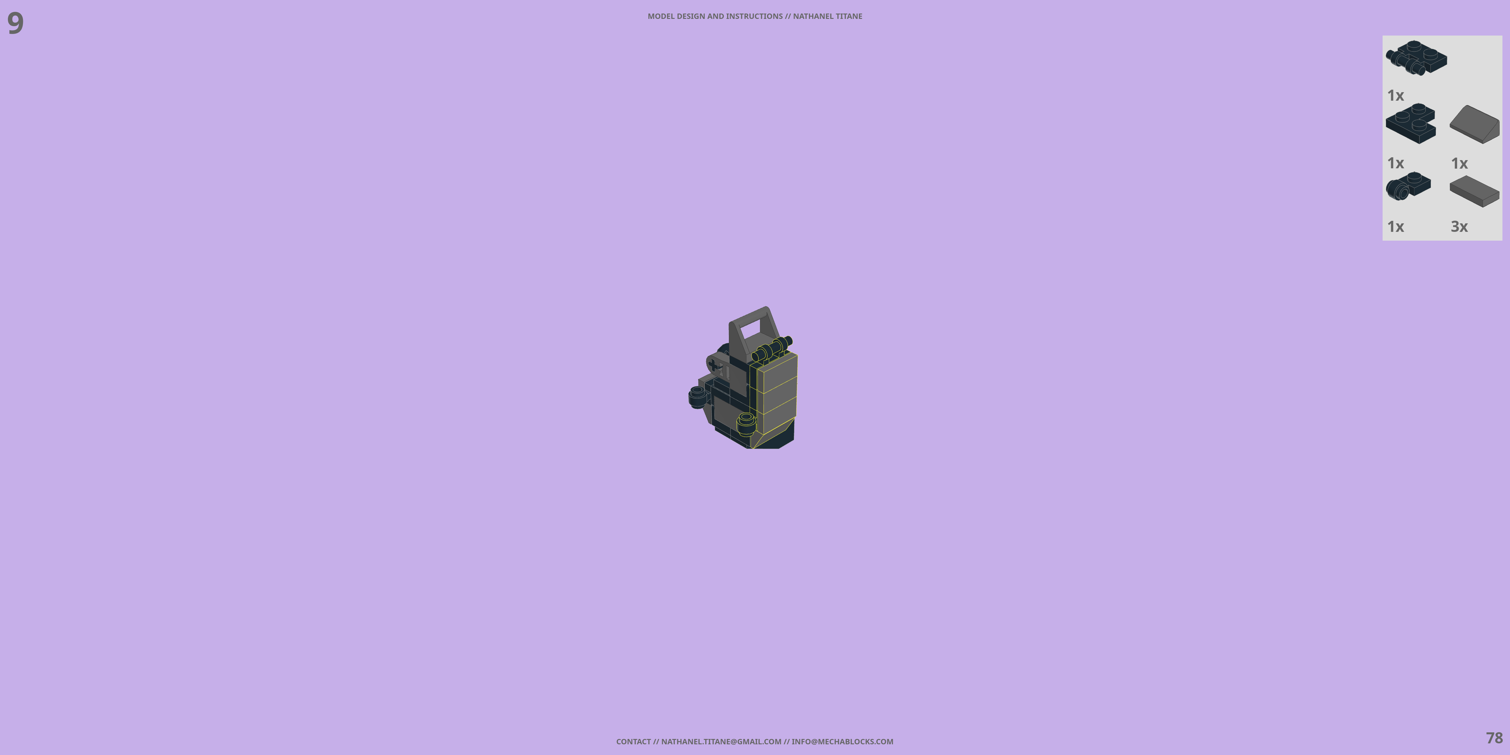 RT-7139 ROTOR // TITAN LEGO® MOC - Instruction Sample - Page 3