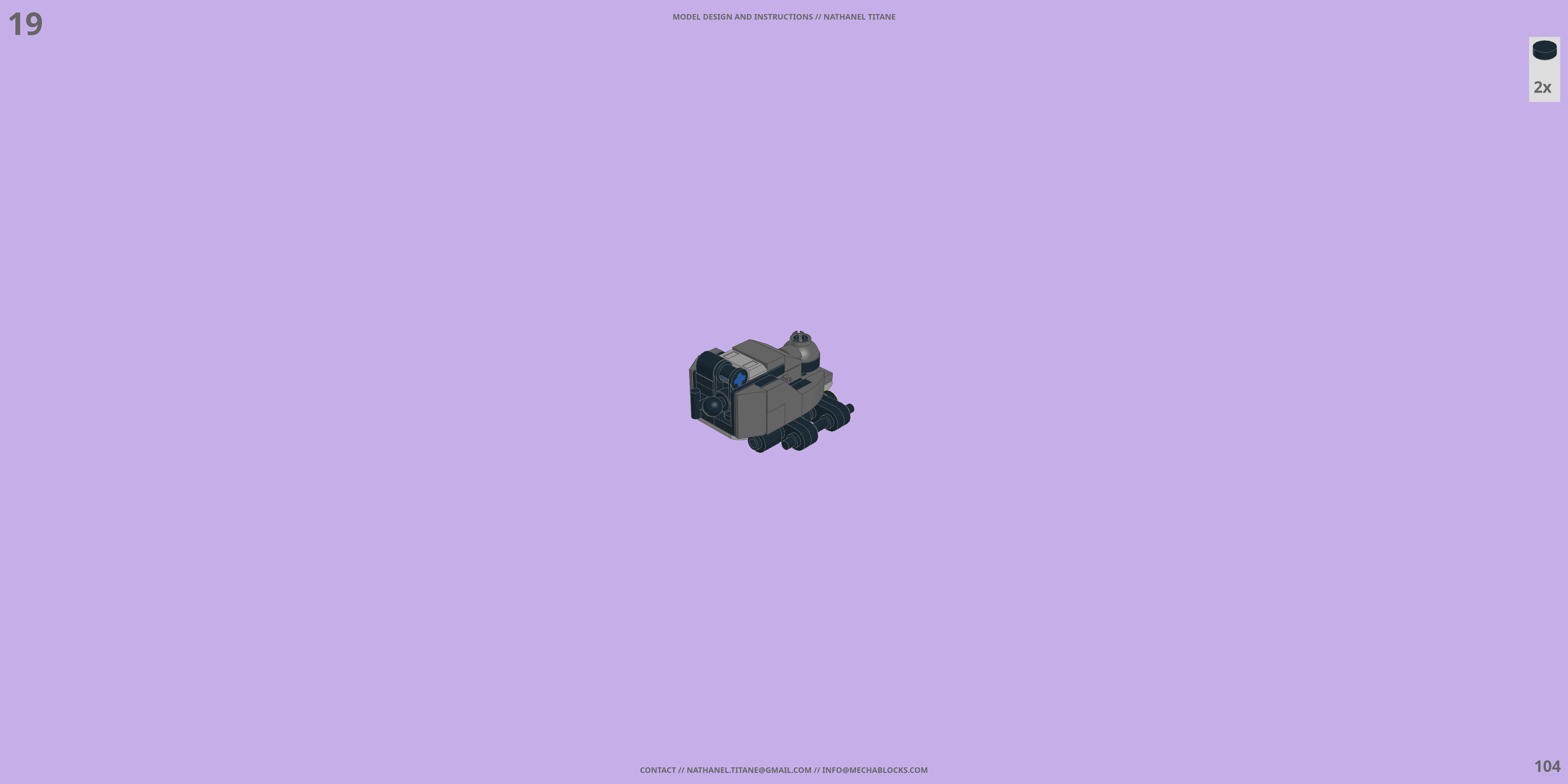 RT-7139 ROTOR // TITAN LEGO® MOC - Instruction Sample - Page 4