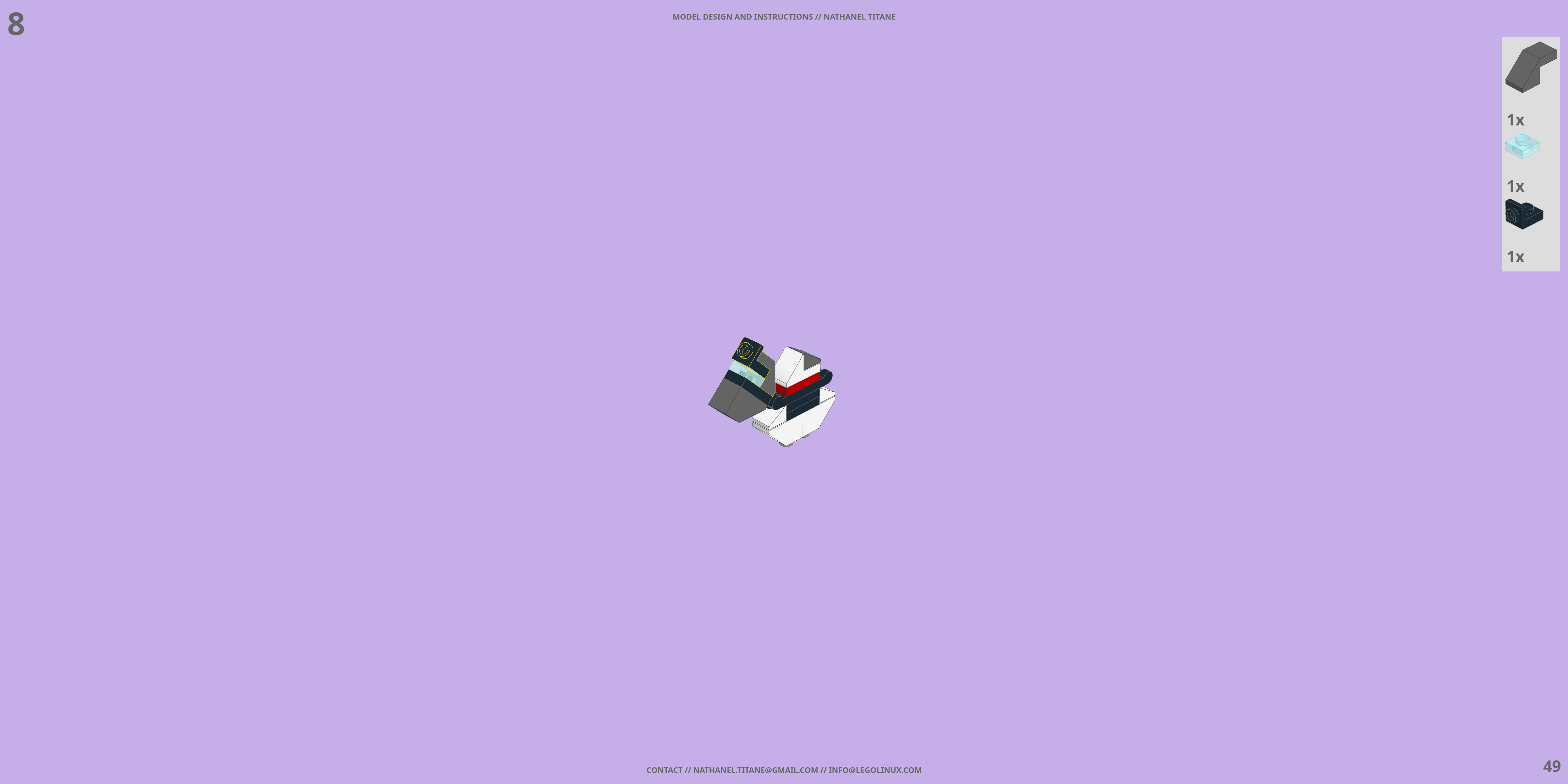 RV-6294 STRIDER // ROVER LEGO® MOC - Instruction Sample - Page 2