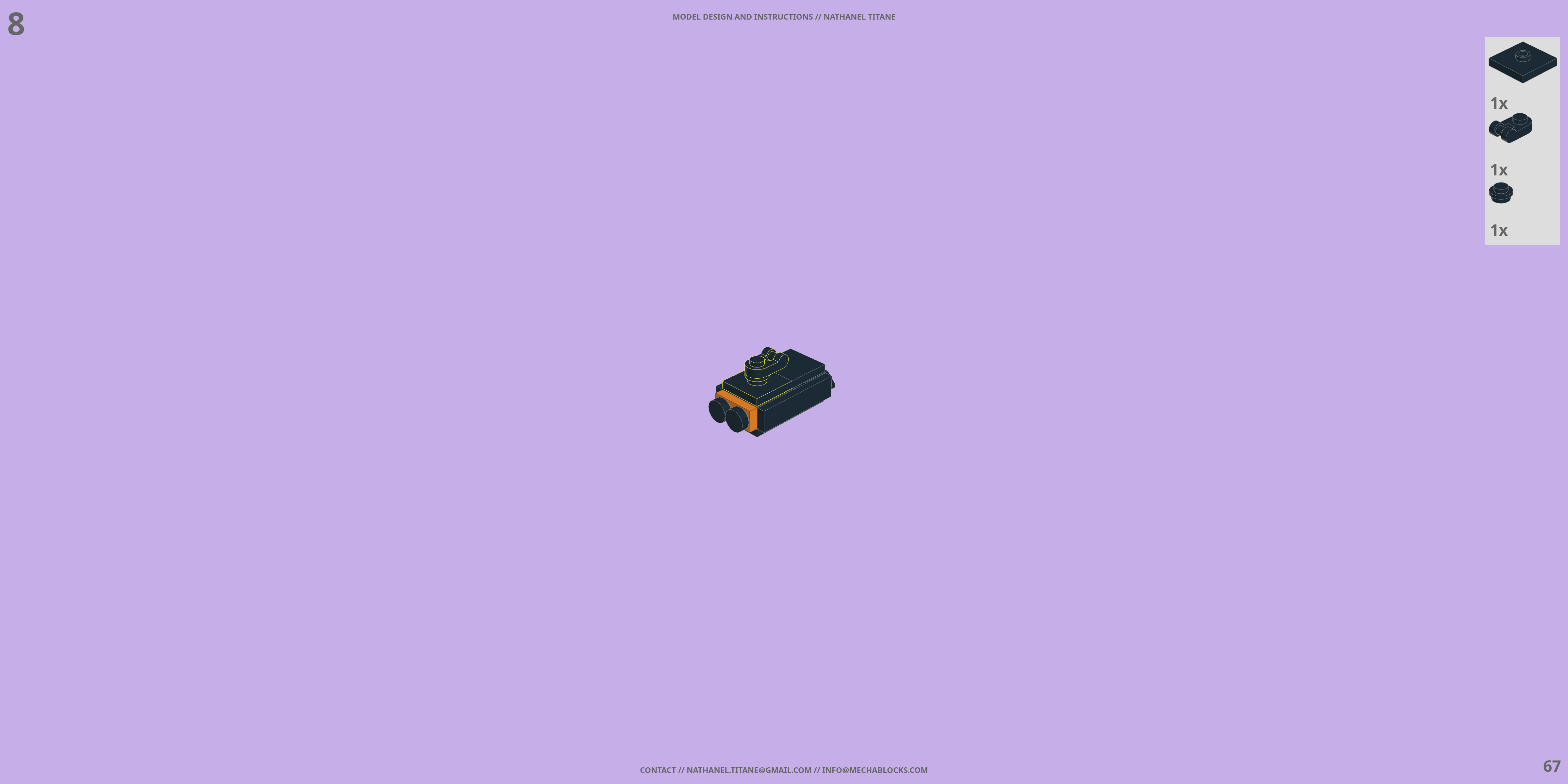 RV-6294 STRIDER // ROVER LEGO® MOC - Instruction Sample - Page 3