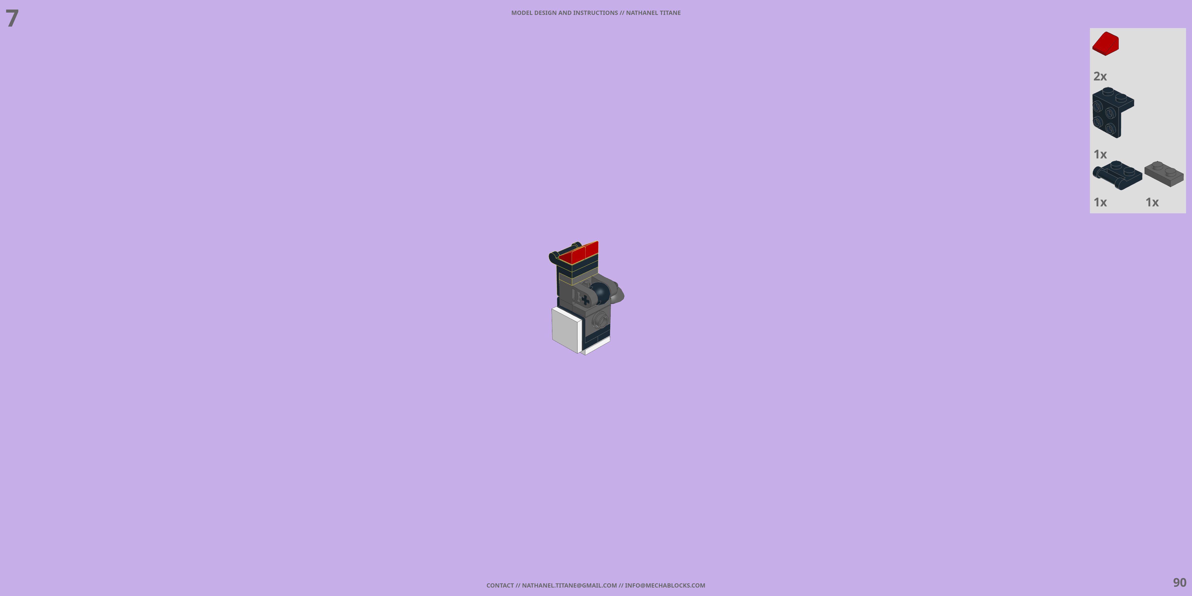 RV-6294 STRIDER // ROVER LEGO® MOC - Instruction Sample - Page 4