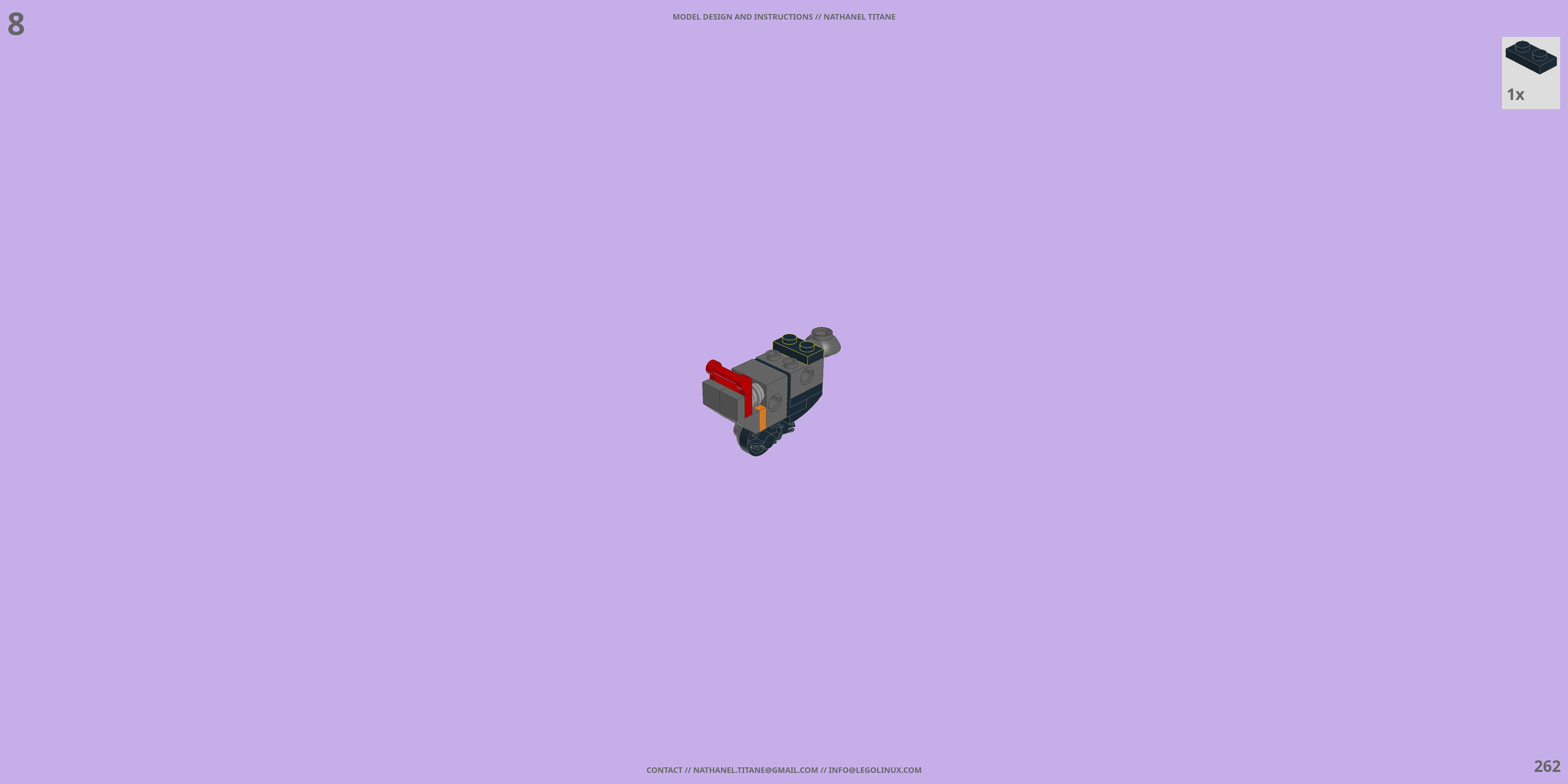 RV-6294 STRIDER // ROVER LEGO® MOC - Instruction Sample - Page 6