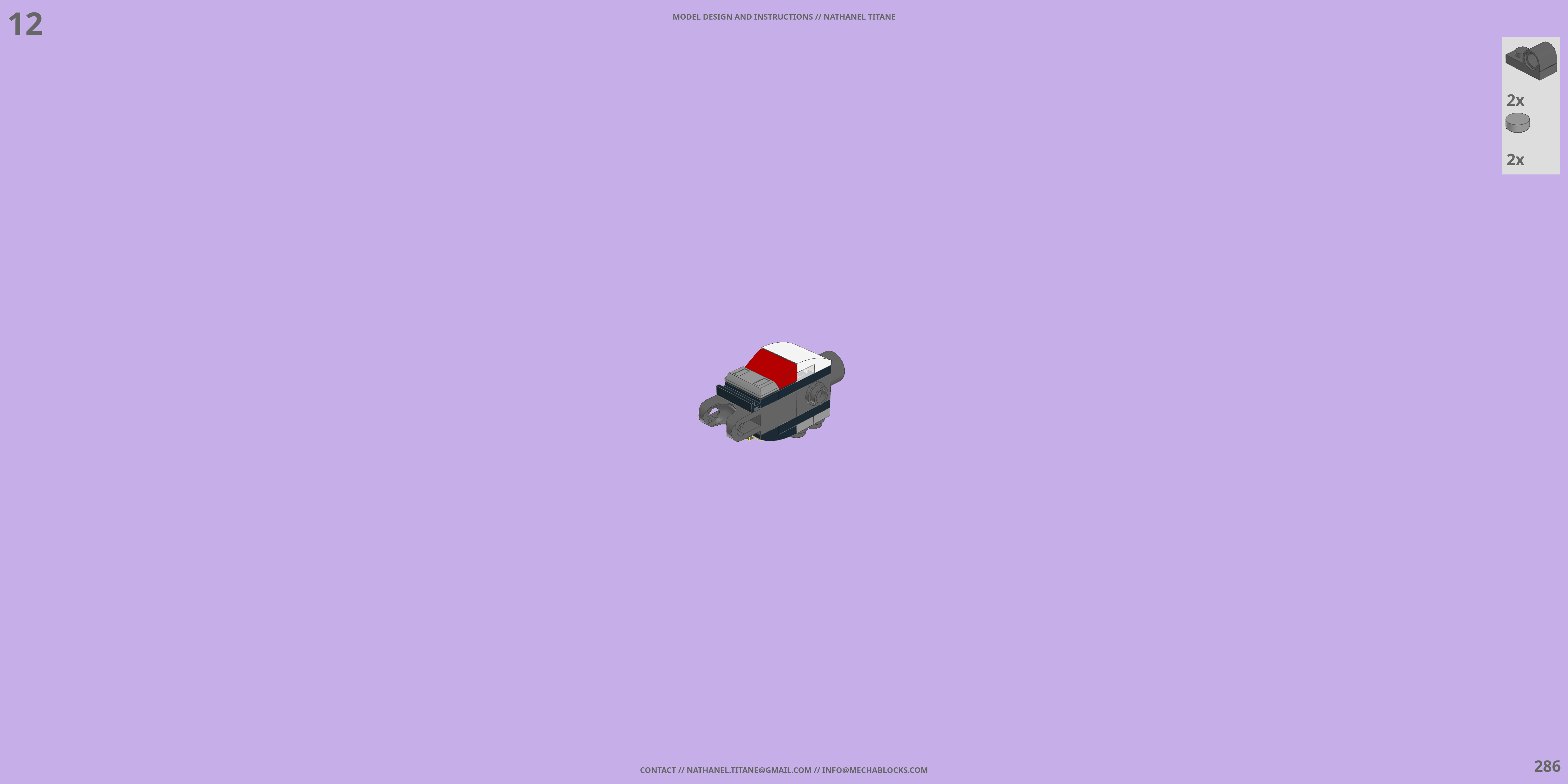 RV-6294 STRIDER // ROVER LEGO® MOC - Instruction Sample - Page 6