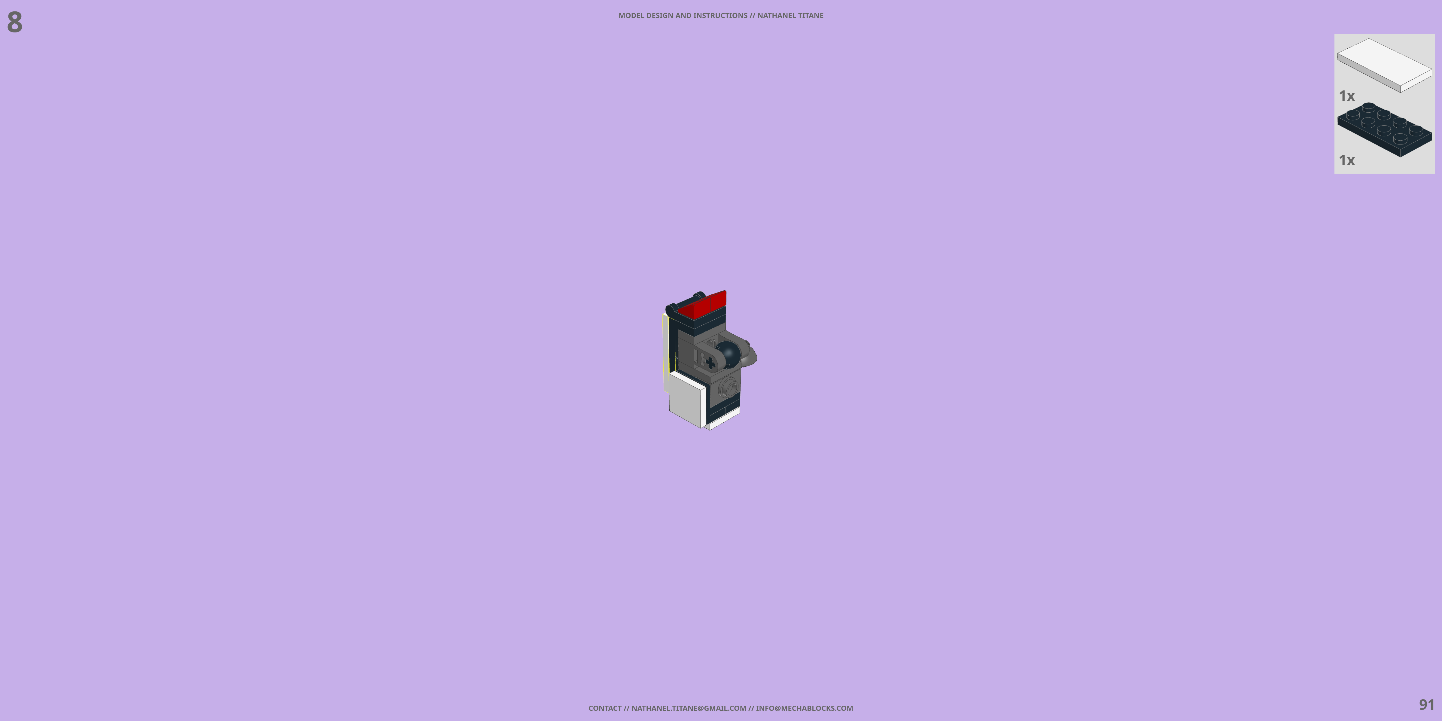 RV-6294 STRIDER // TITAN LEGO® MOC - Instruction Sample - Page 4