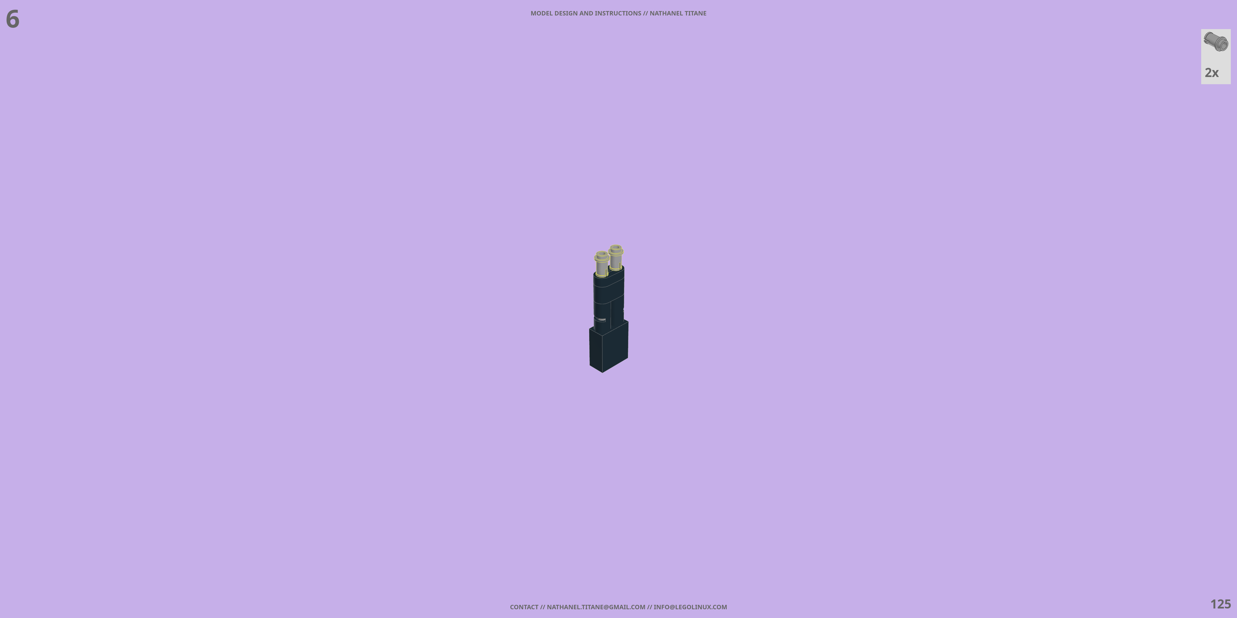 RV-6294 STRIDER // TITAN LEGO® MOC - Instruction Sample - Page 5