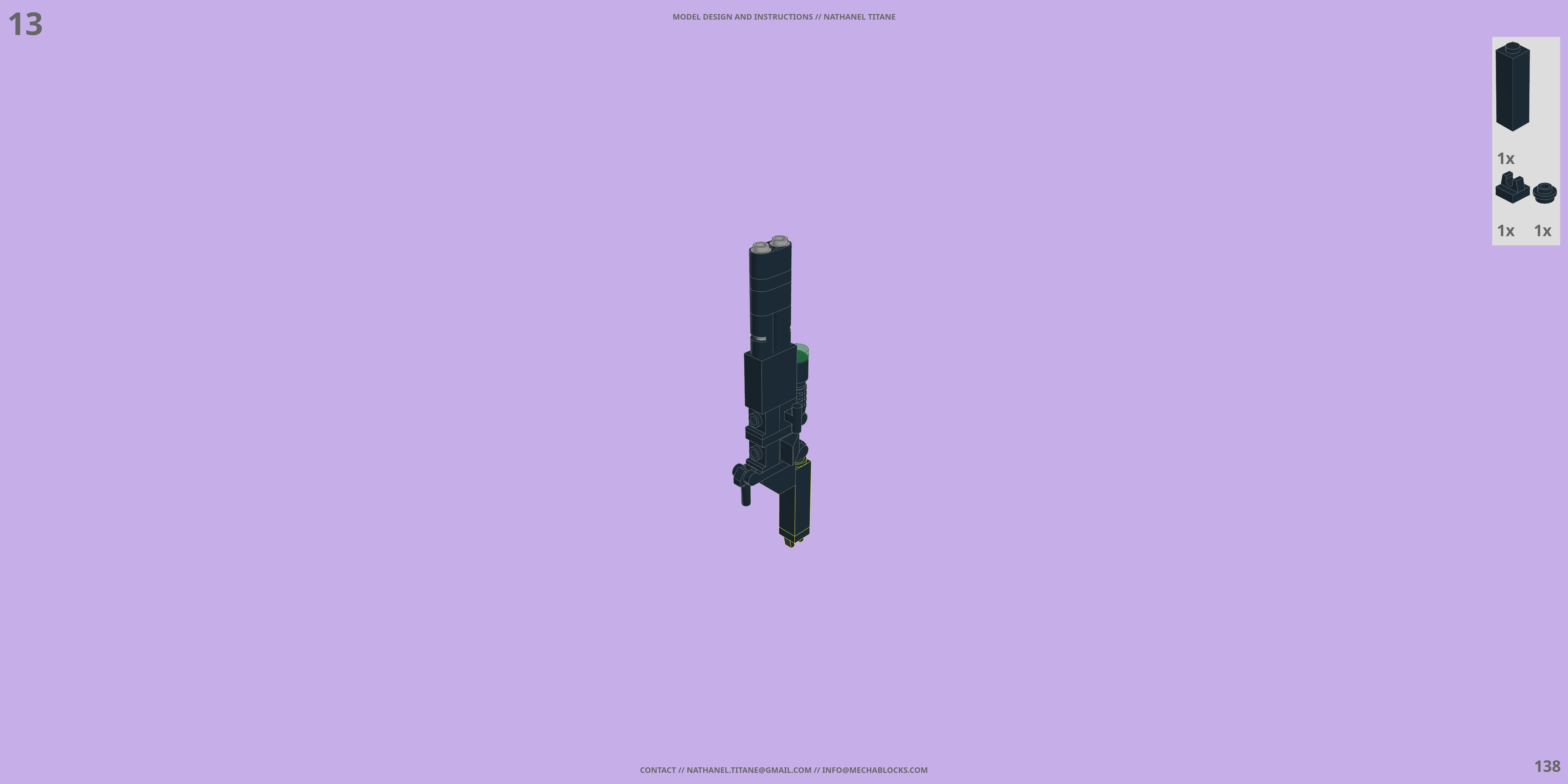 RV-6294 STRIDER // TITAN LEGO® MOC - Instruction Sample - Page 5