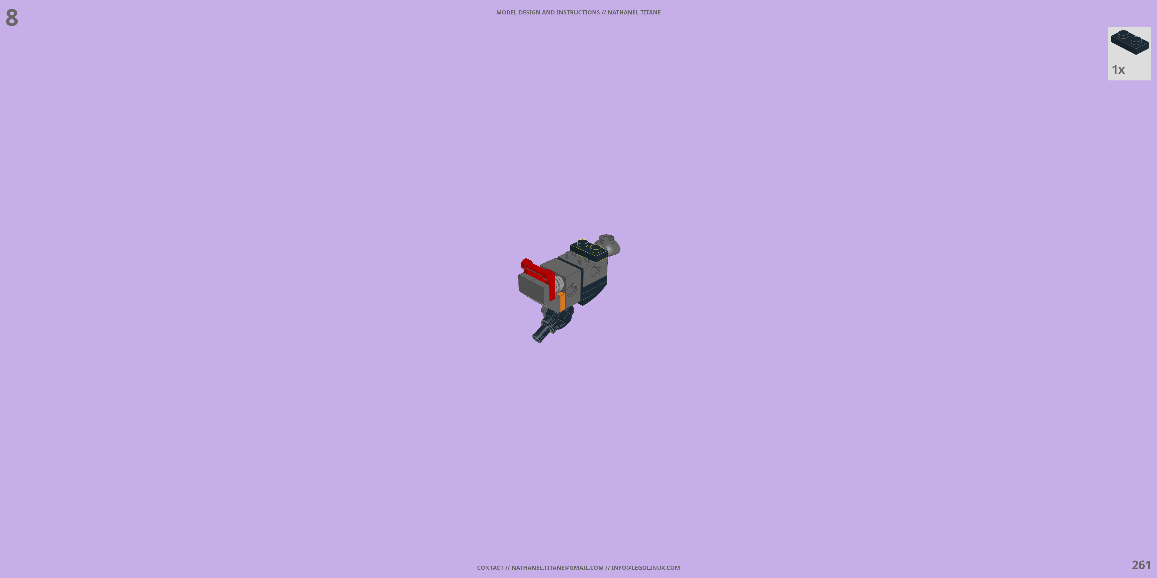 RV-6294 STRIDER // TITAN LEGO® MOC - Instruction Sample - Page 6