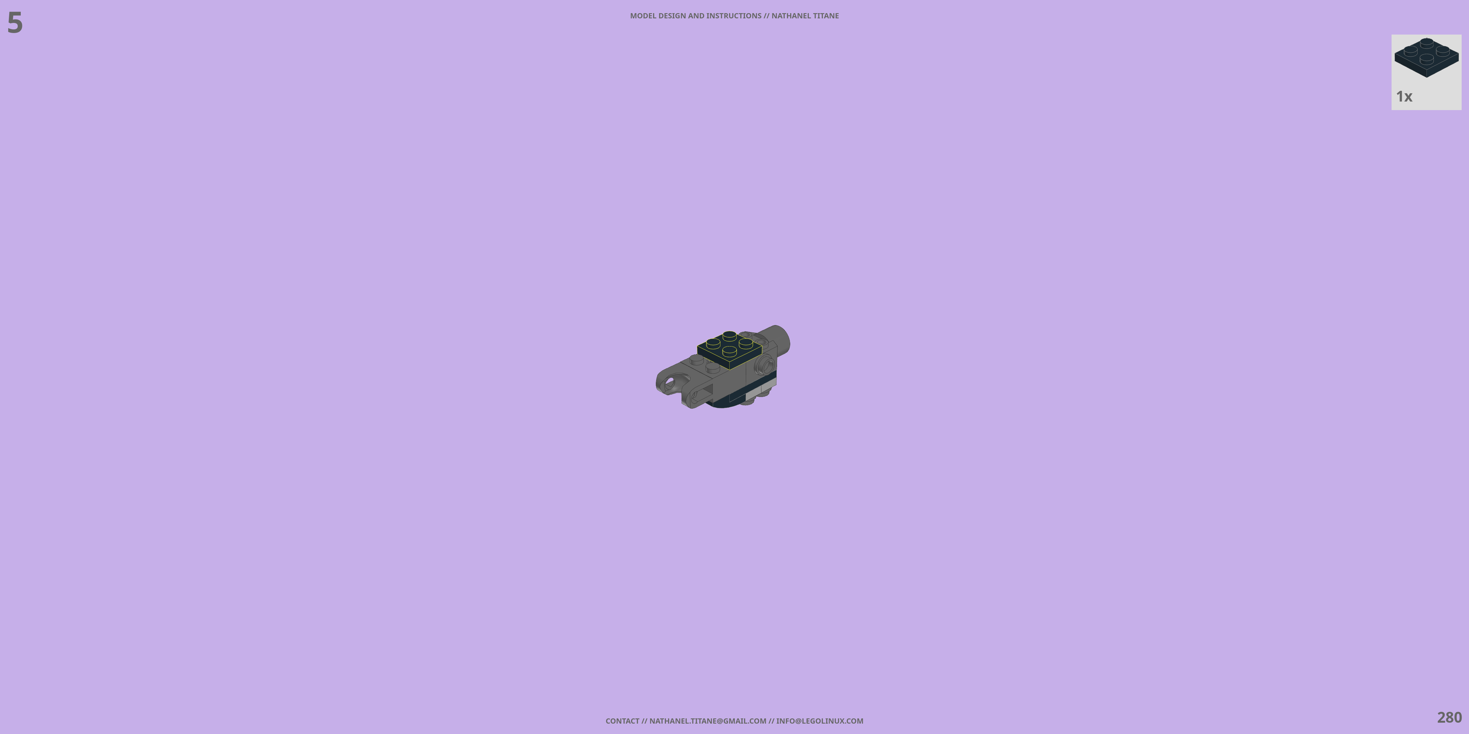 RV-6387 STORMER // ROVER LEGO® MOC - Instruction Sample - Page 6