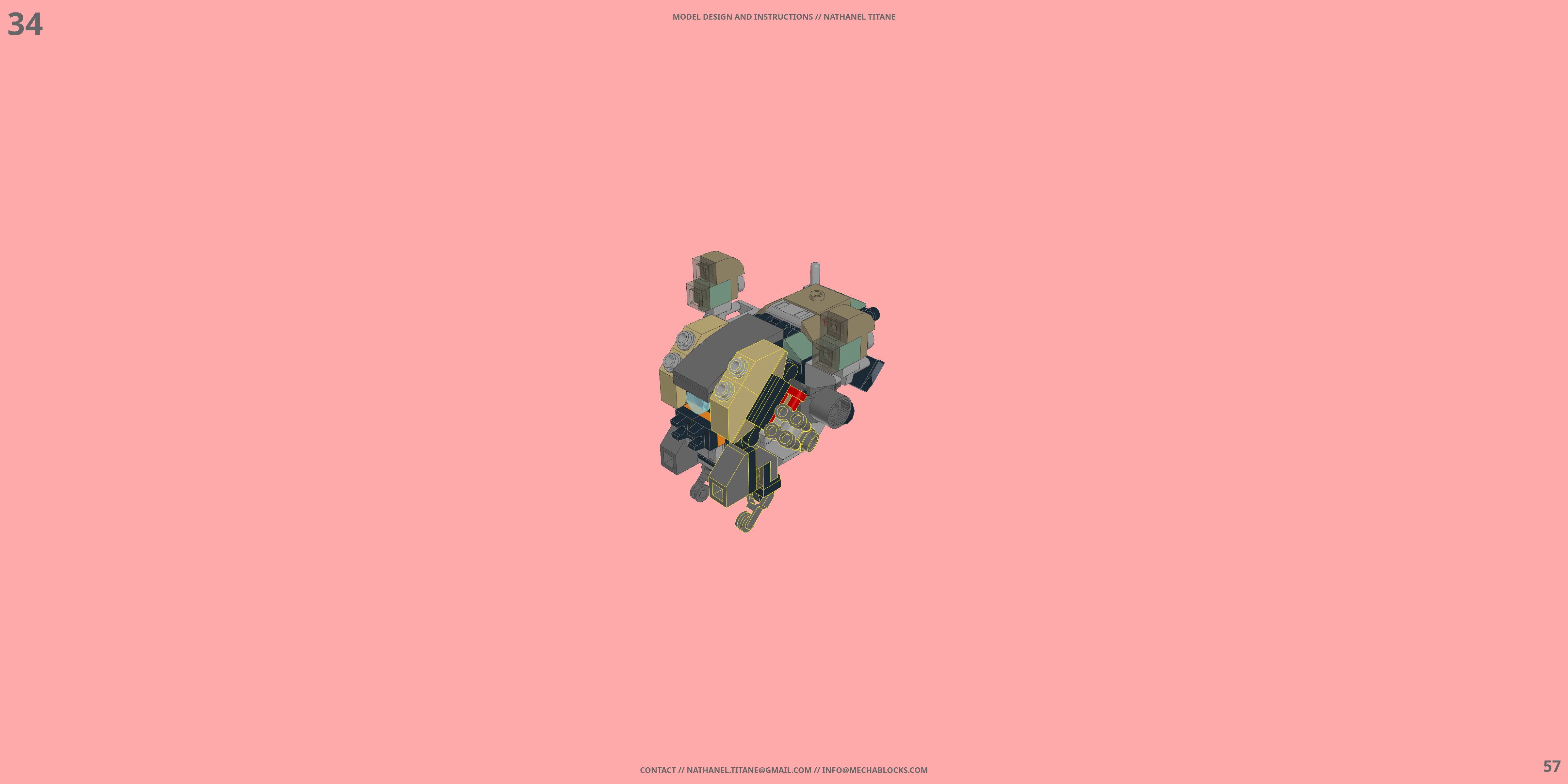 RV-6387 STORMER // TITAN LEGO® MOC - Instruction Sample - Page 2