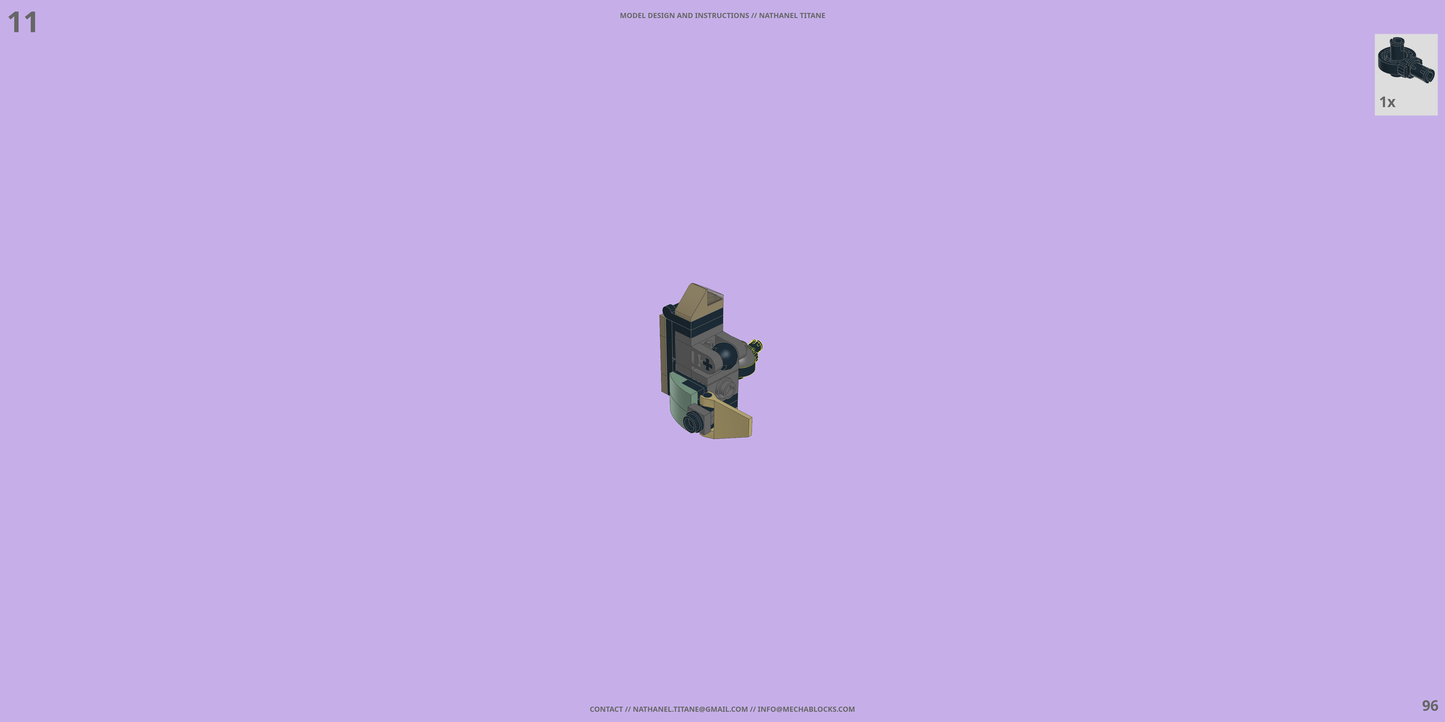 RV-6387 STORMER // TITAN LEGO® MOC - Instruction Sample - Page 4