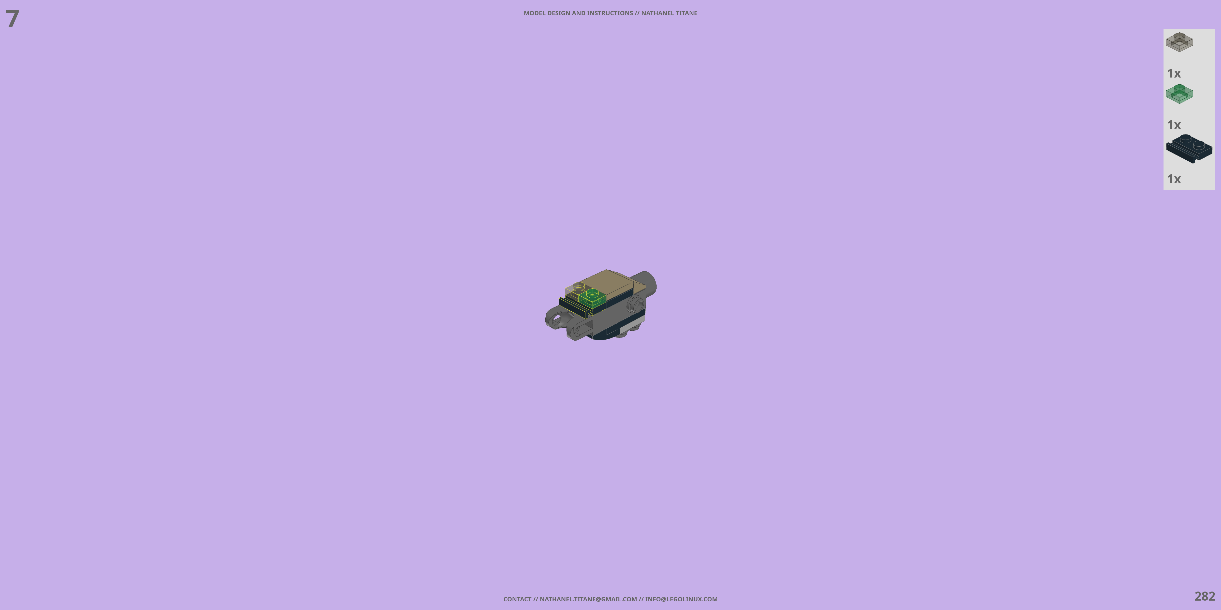 RV-6387 STORMER // TITAN LEGO® MOC - Instruction Sample - Page 6