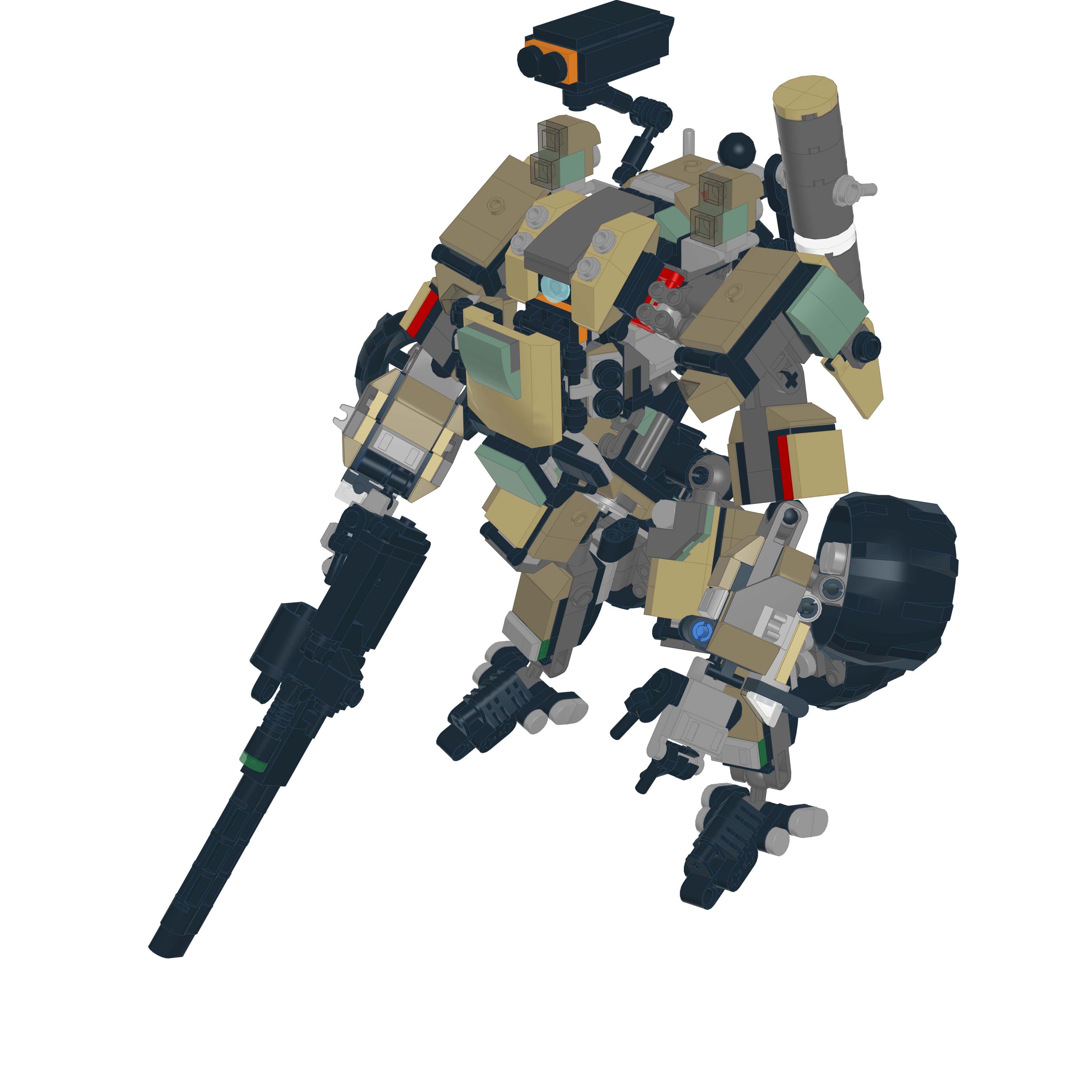 RV-6387 STORMER // ROVER LEGO® MOC - TITAN