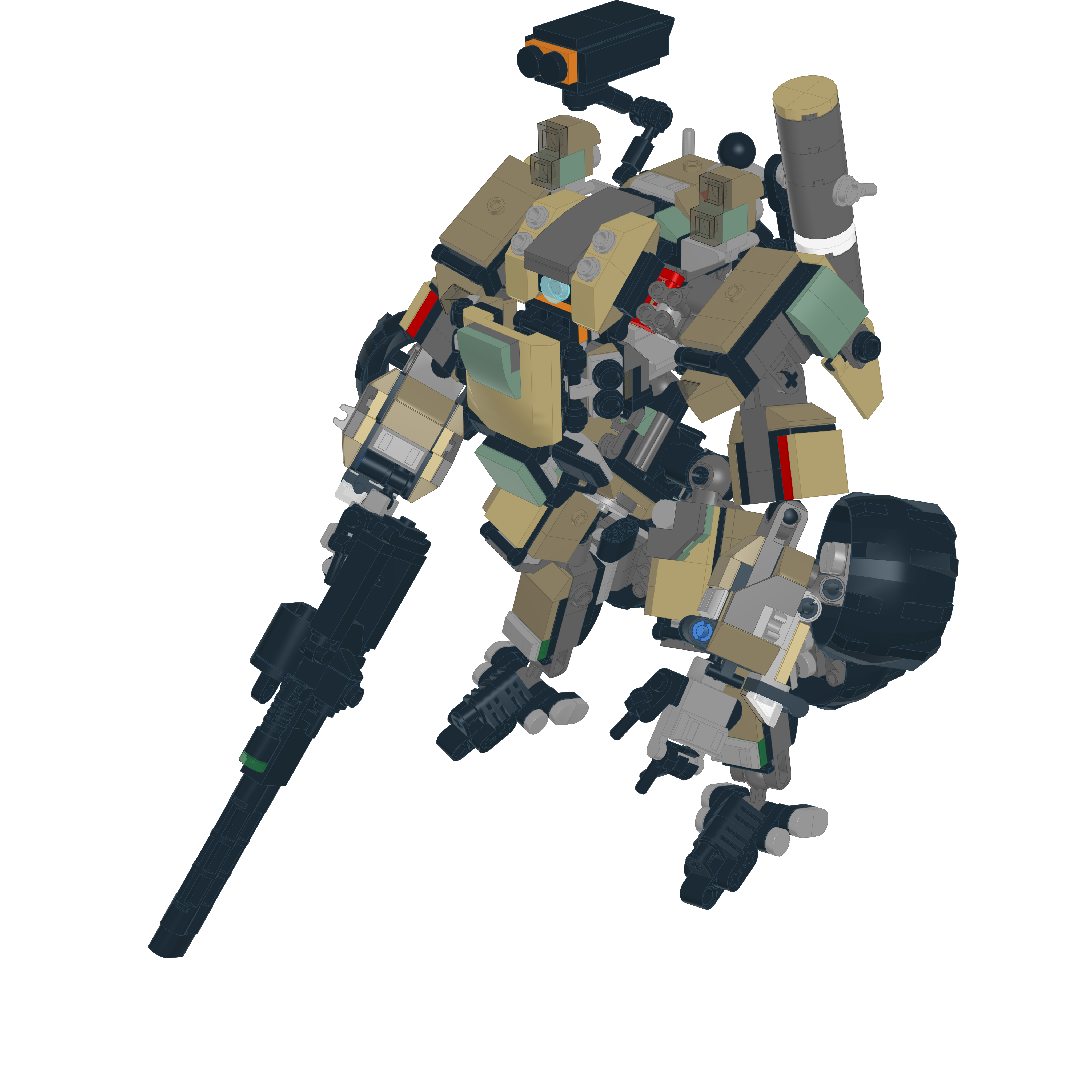 RV-6387 STORMER // ROVER LEGO® MOC - TITAN