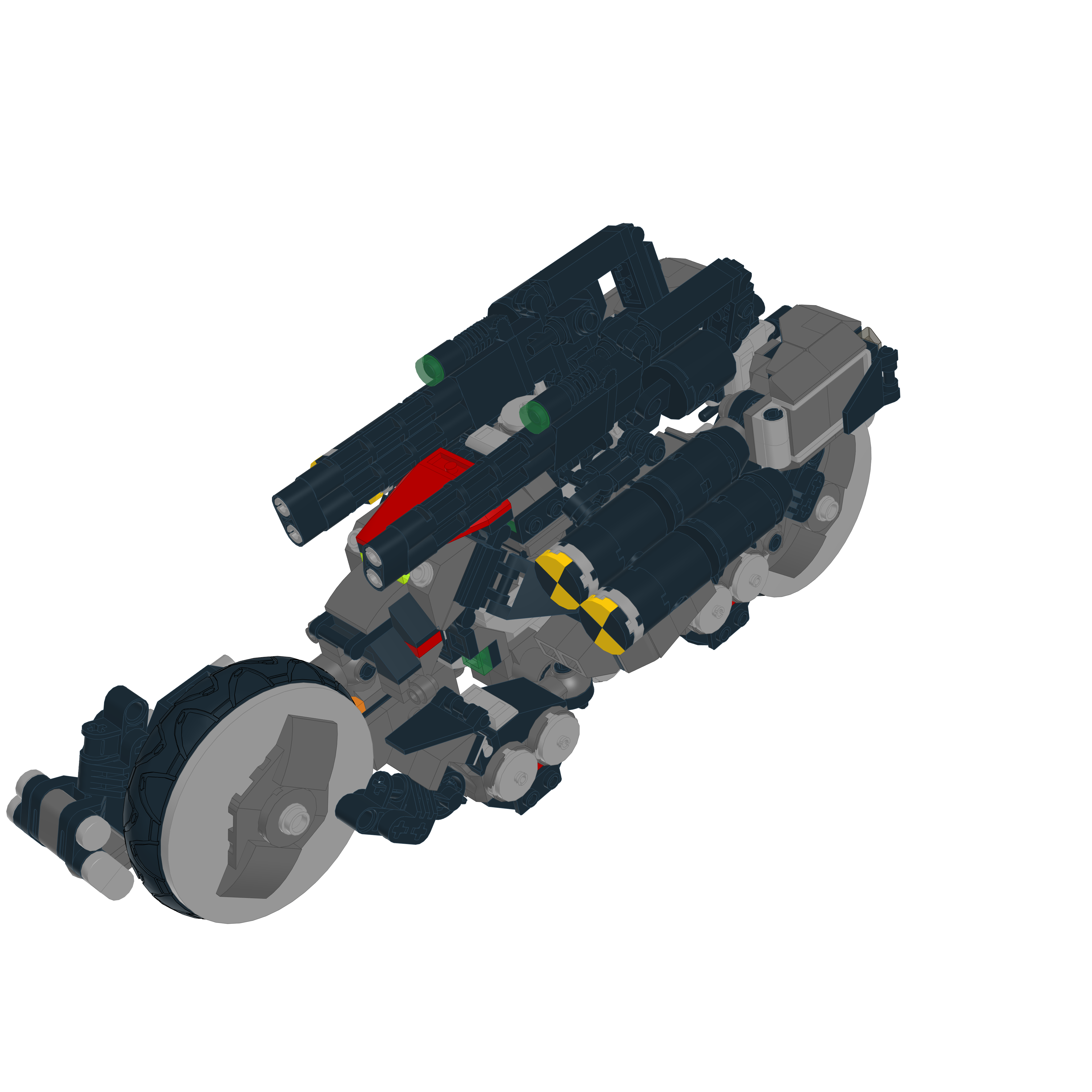 RV-9625 CYCLONE // TITAN LEGO® MOC - ROVER