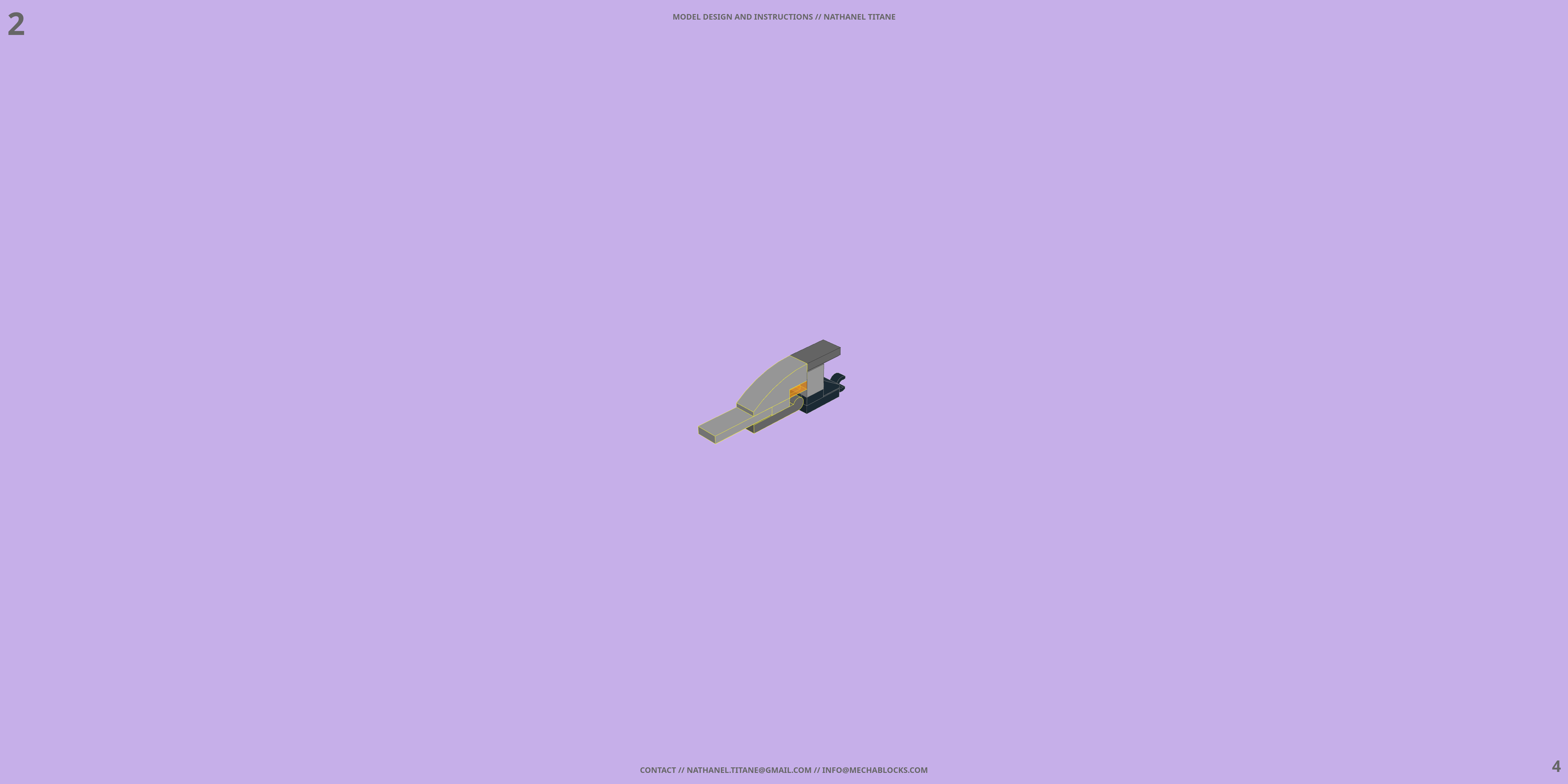 SWOOP LEGO® MOC - Instruction Sample - Page 2