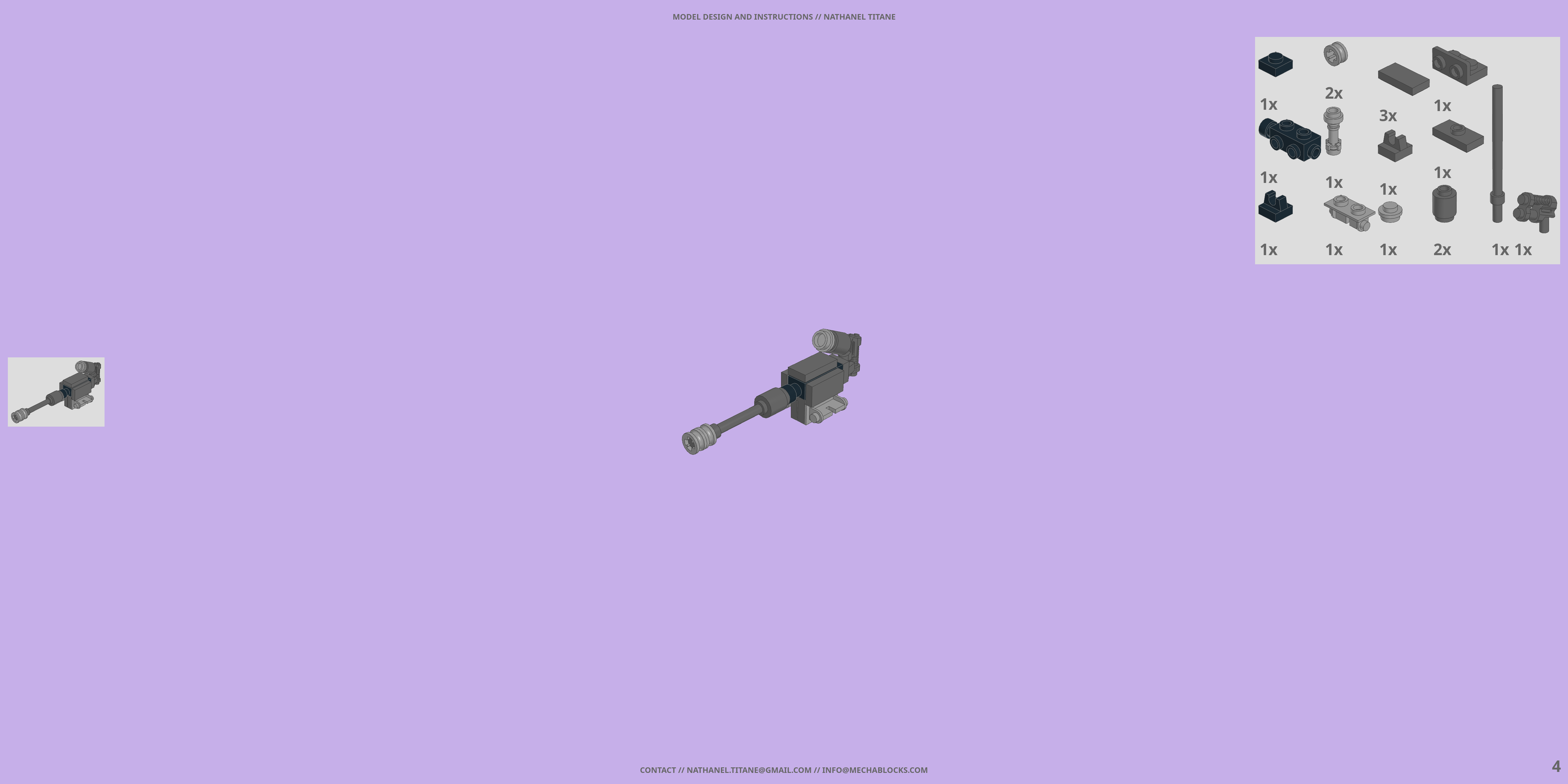 SWOOP LEGO® MOC - Instruction Sample - Page 3