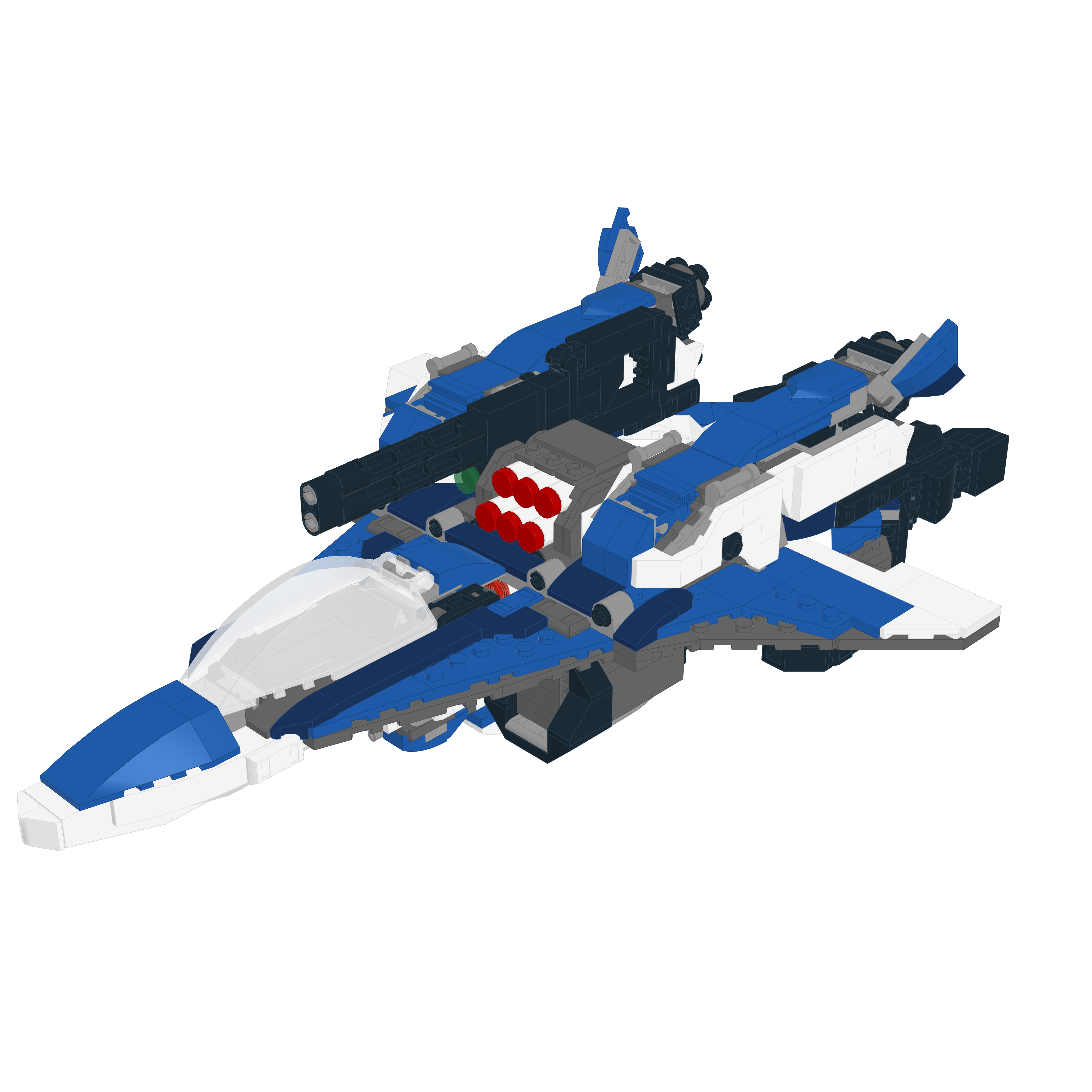 AFC-01H LEGIOSS // BATTROID LEGO® MOC - FIGHTER
