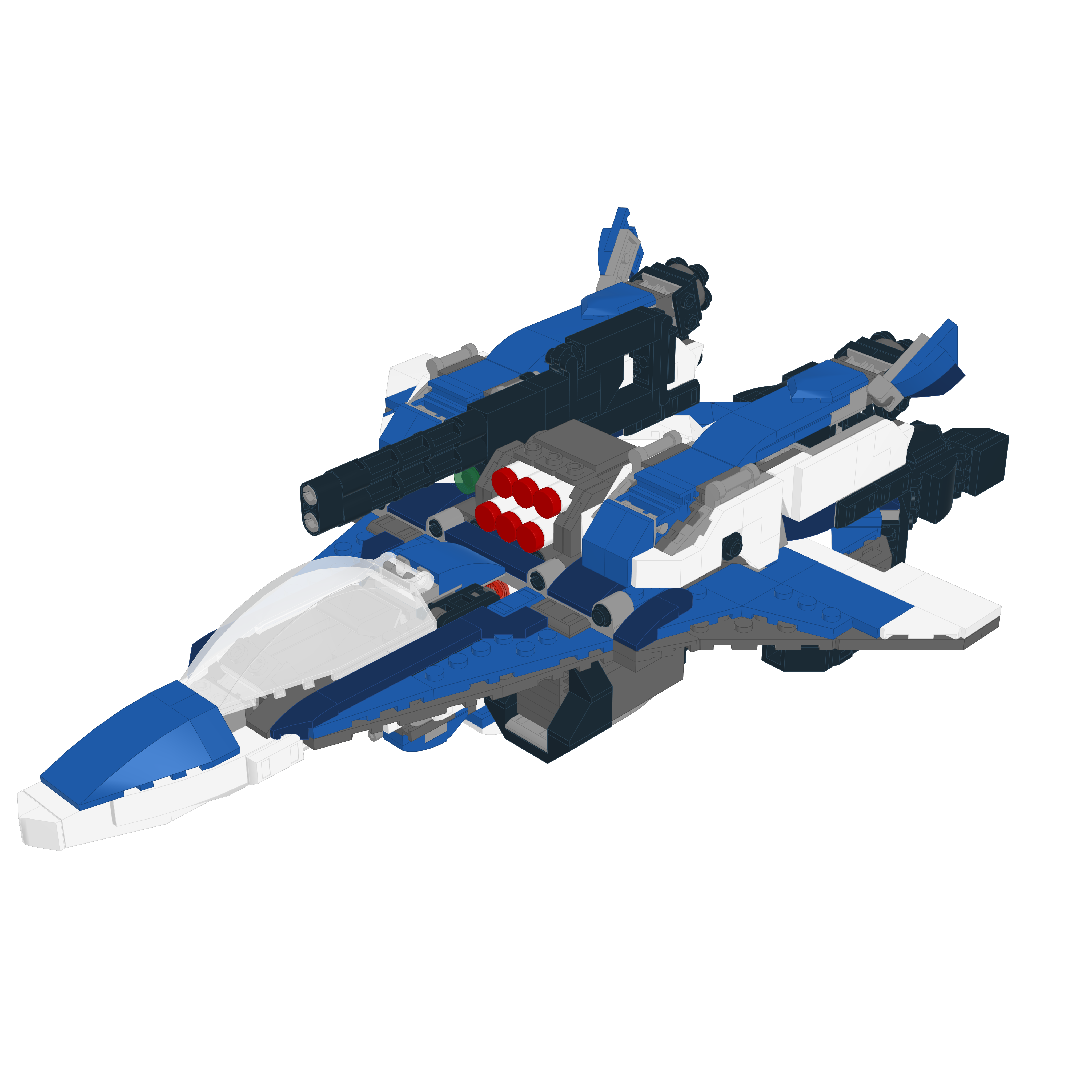 AFC-01H LEGIOSS // BATTROID LEGO® MOC - FIGHTER